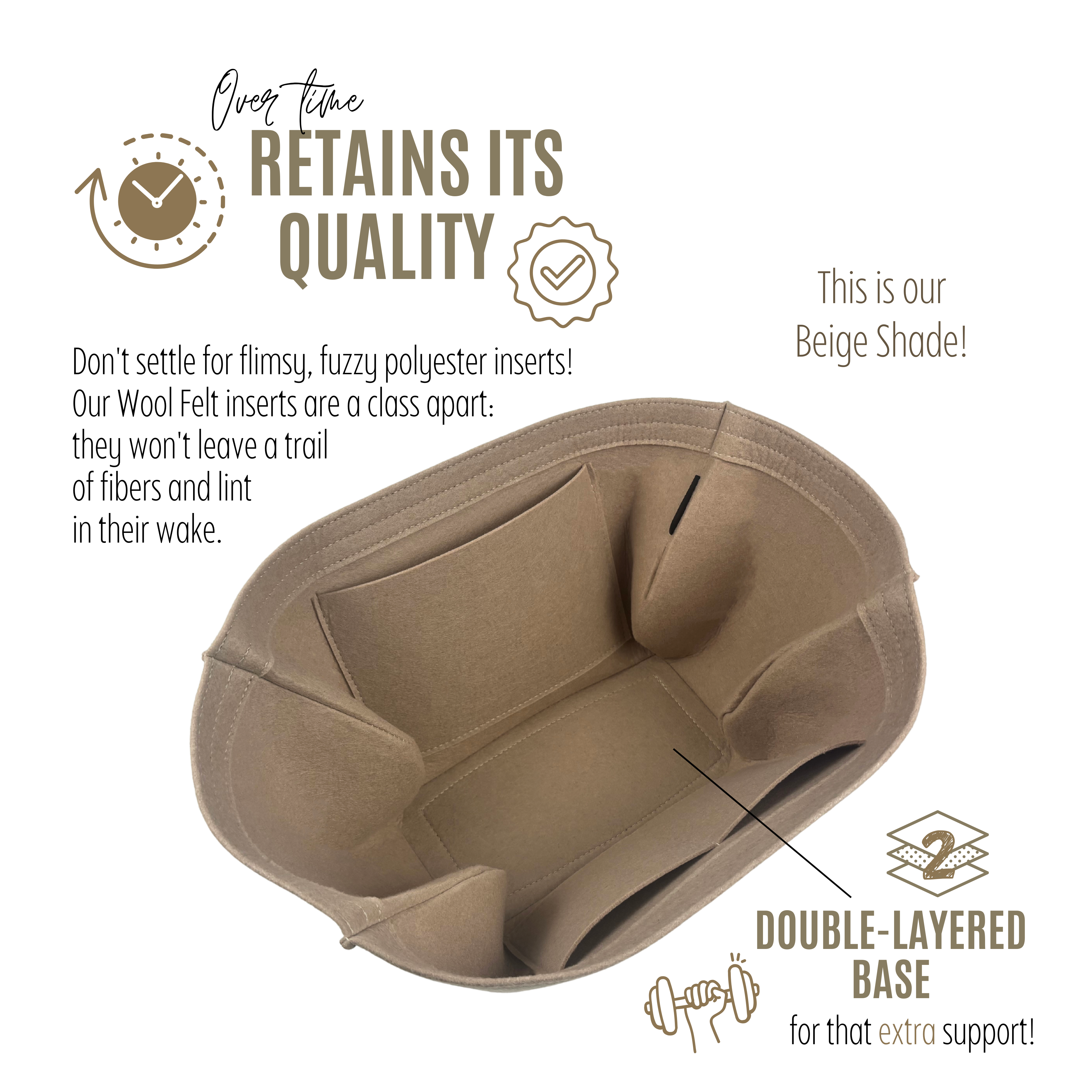 Divitize® Organizer für Neverfull – Version mit abnehmbaren Taschen