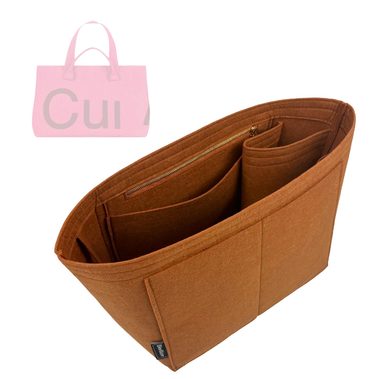 Divitize Purse Organizer compatible with Curves Tote Bag