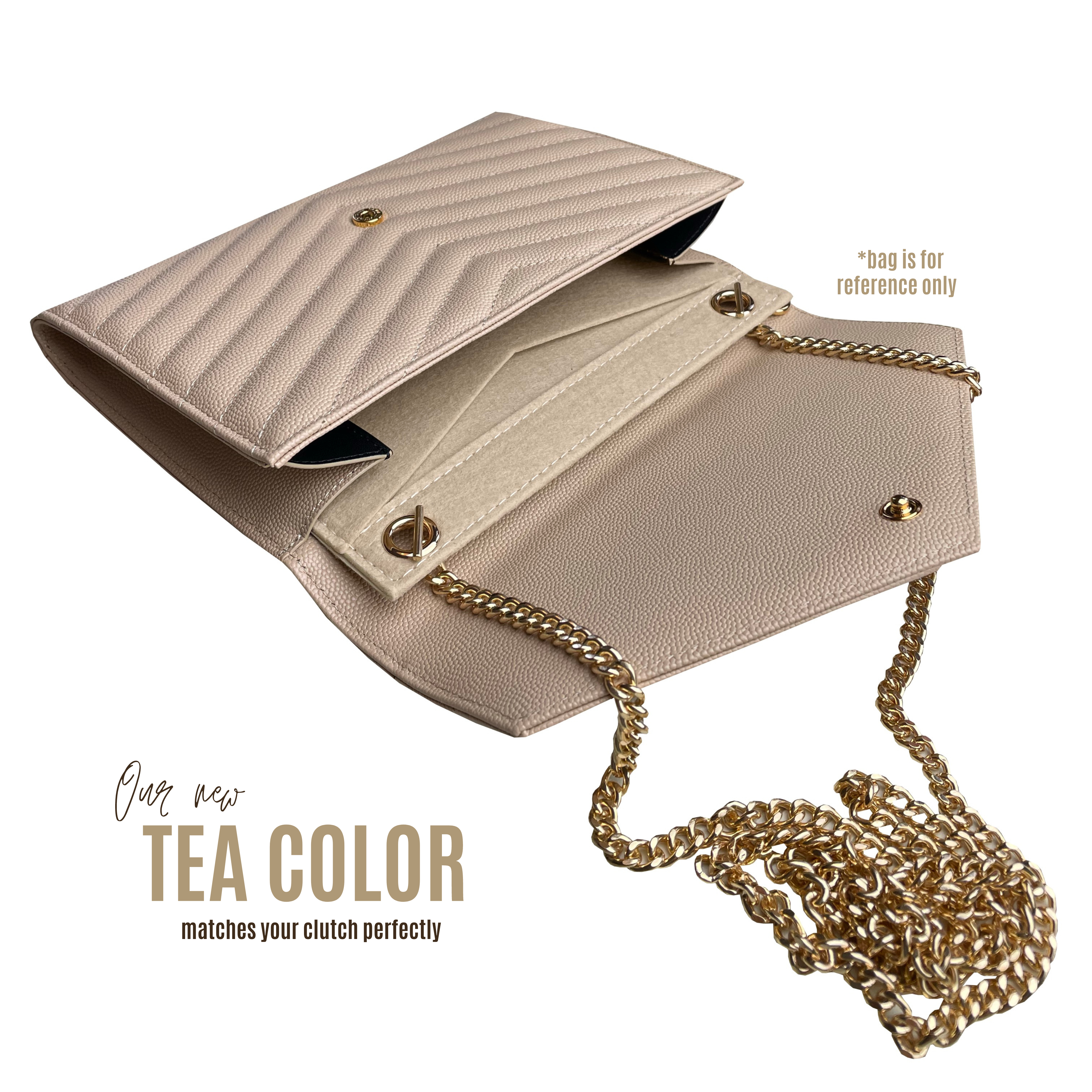 Cassandre Clutch Conversion Kit with Round Clips & Chain