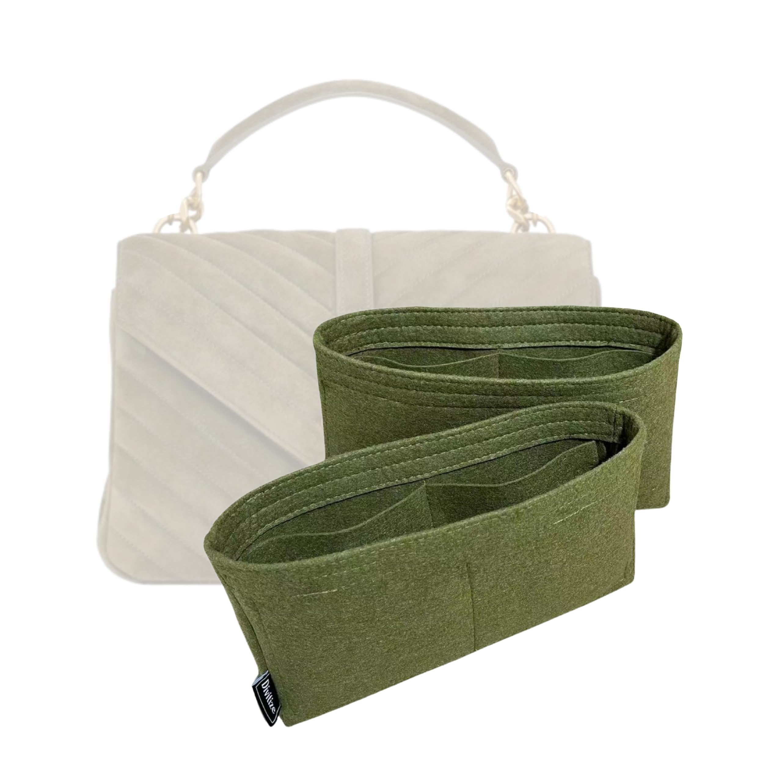 Divitize Premium Purse Organizer compatible with College Bags