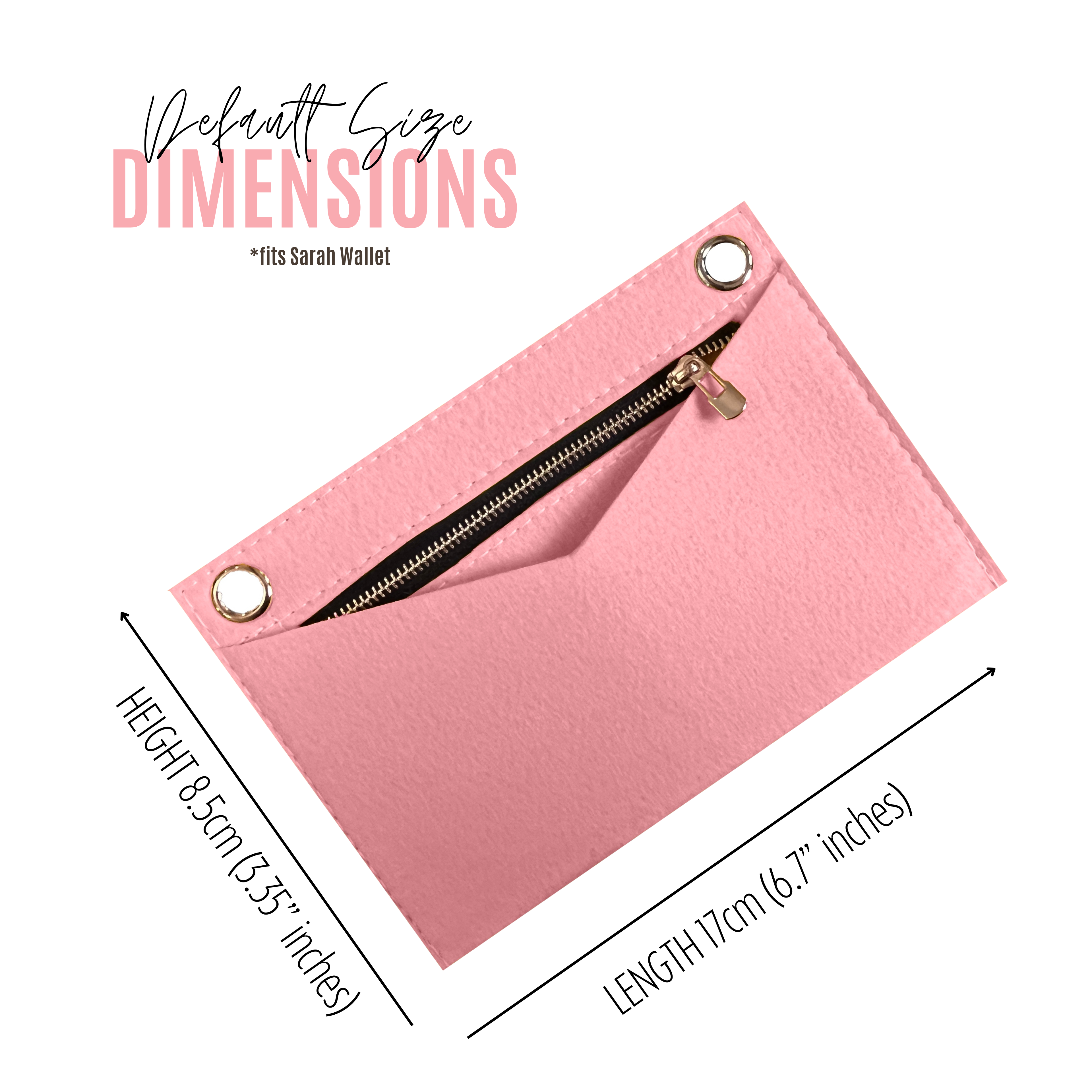 Divitize® Umrüstsatz für Cassandre Large Flap Wallet (mit Gold- oder Silberkette)