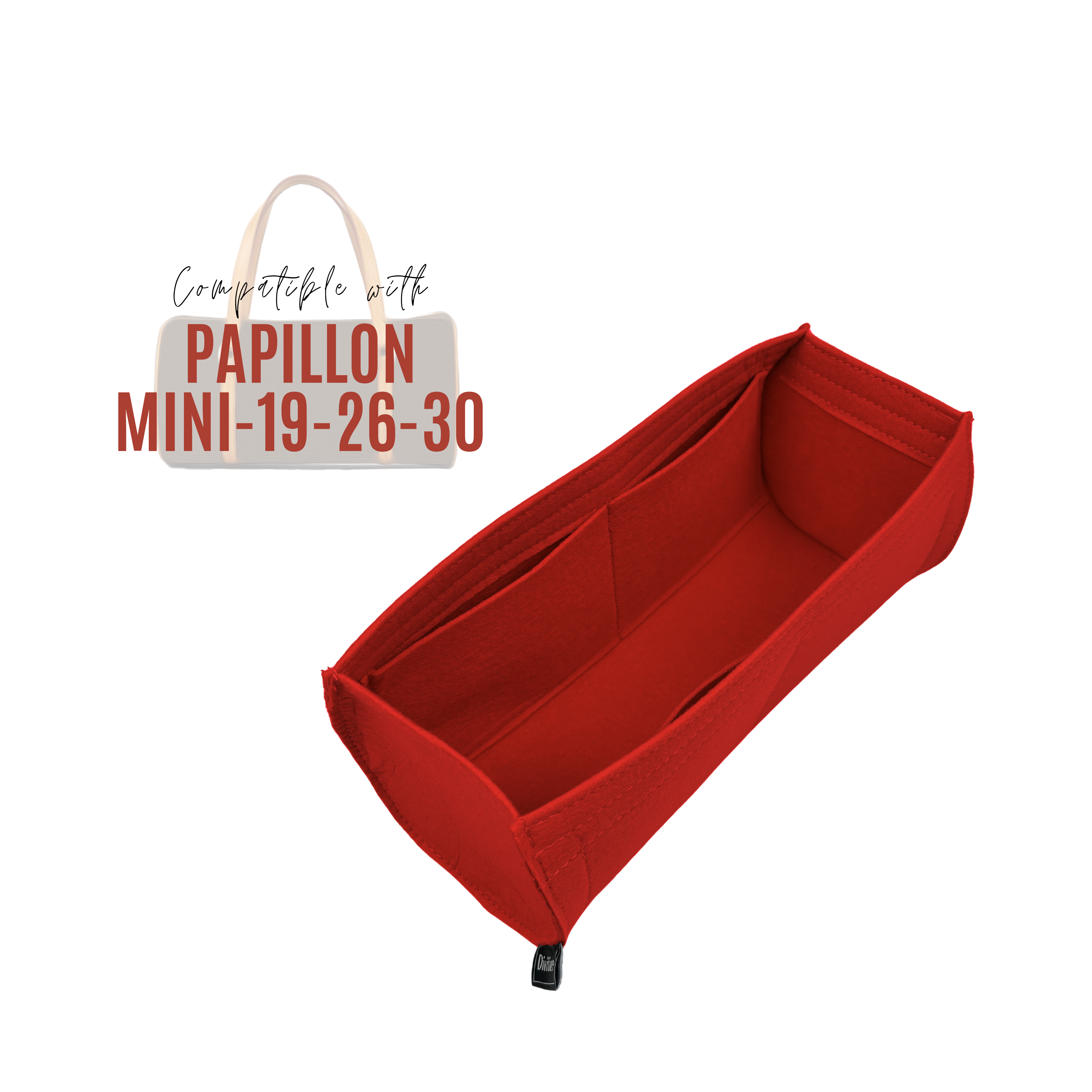 Divitize Premium Organizer compatible with Papillon Bag