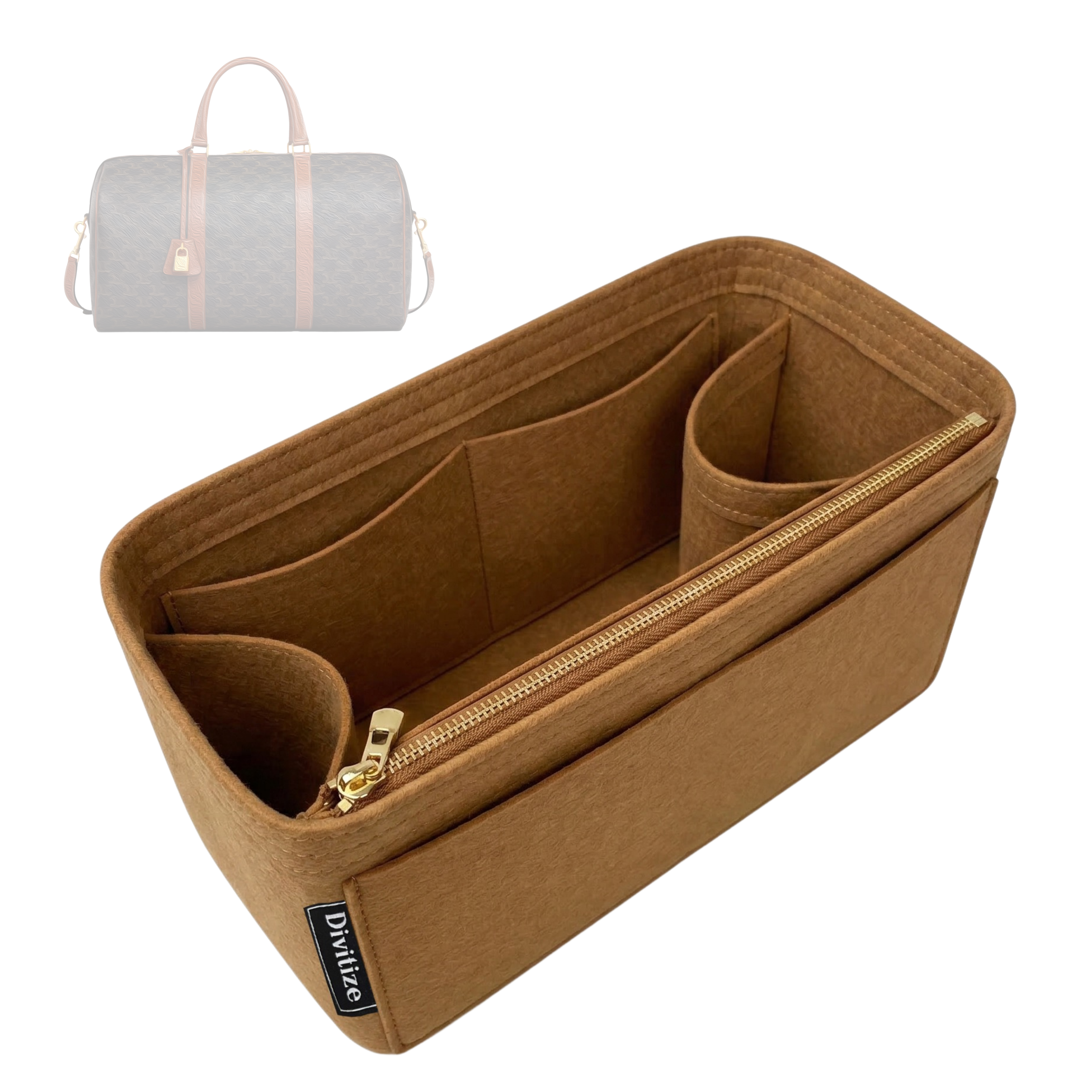 Divitize Purse Organizer compatible with Travel Bag