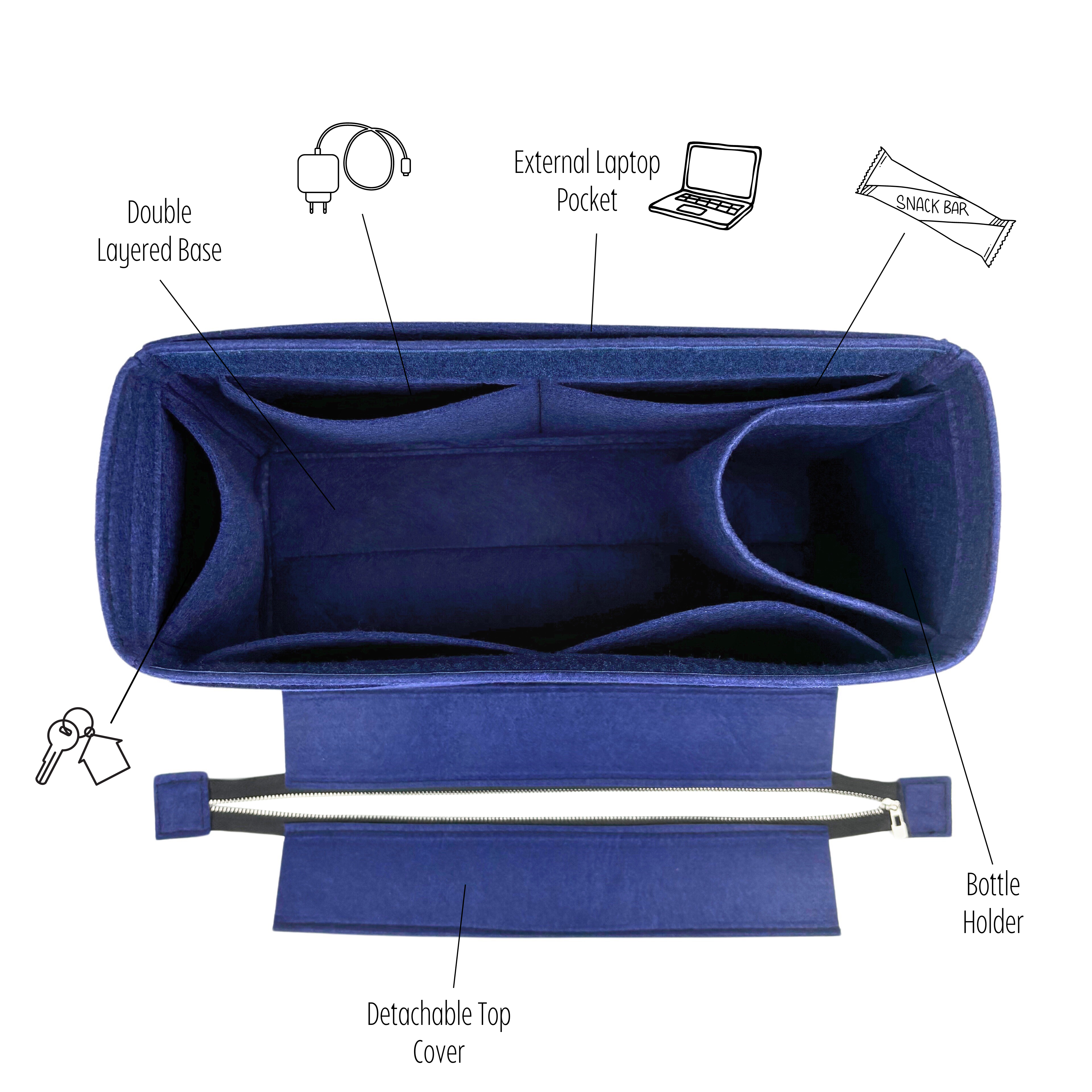 Divitize Premium Organizer compatible with Daily Battle