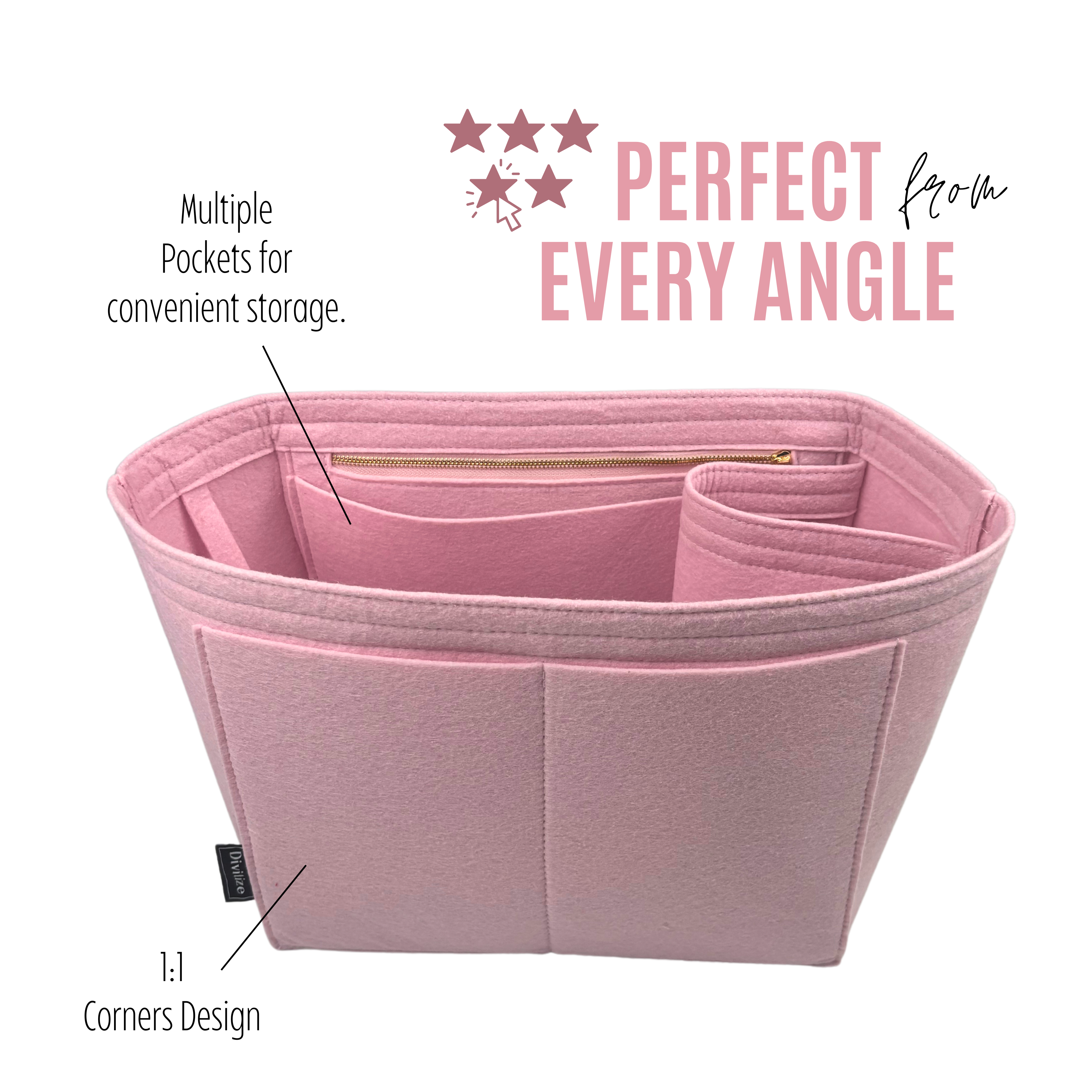 Divitize Premium Organizer compatible with Neverfull