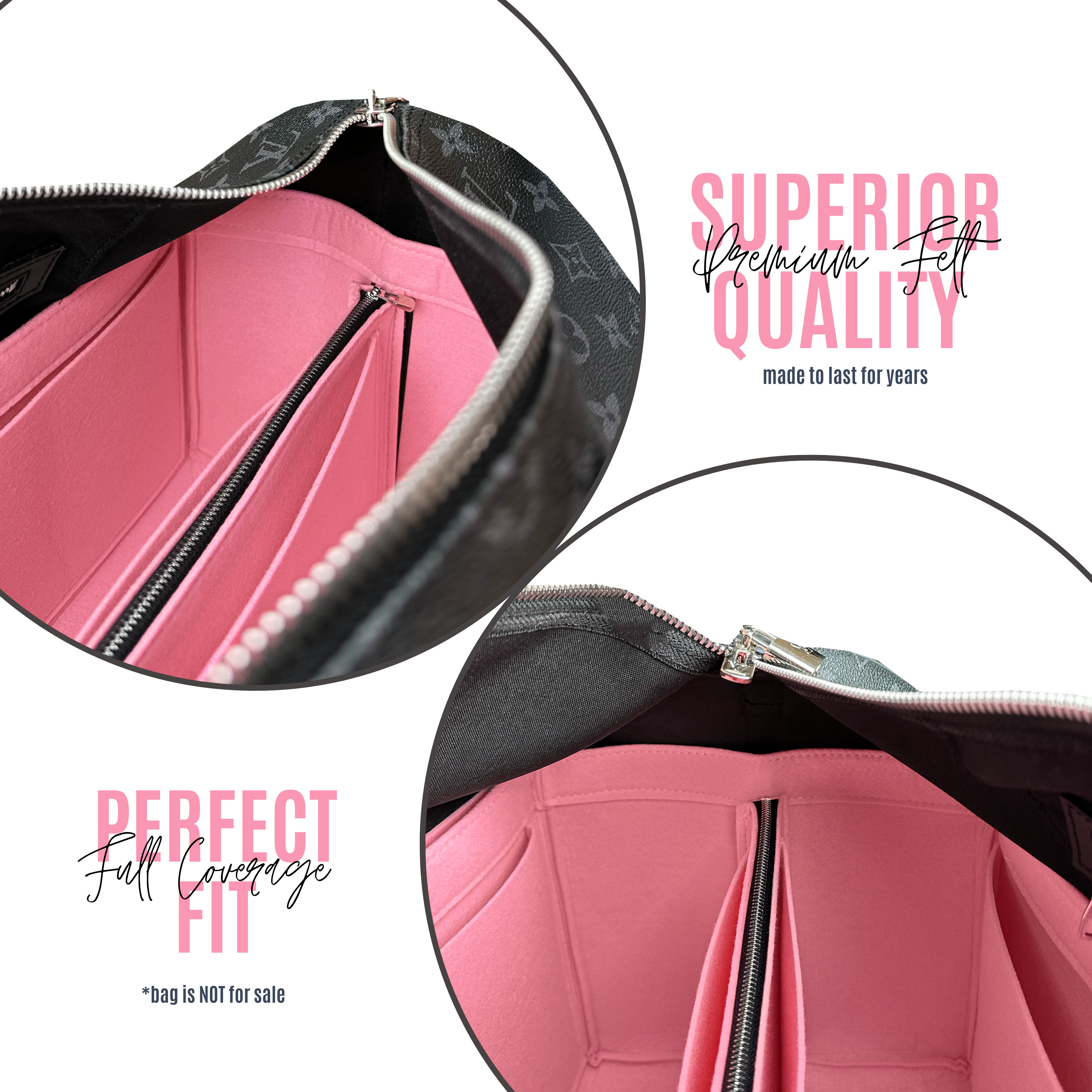 Divitize® Organizer für Keepall – Version mit herausnehmbaren Fächern