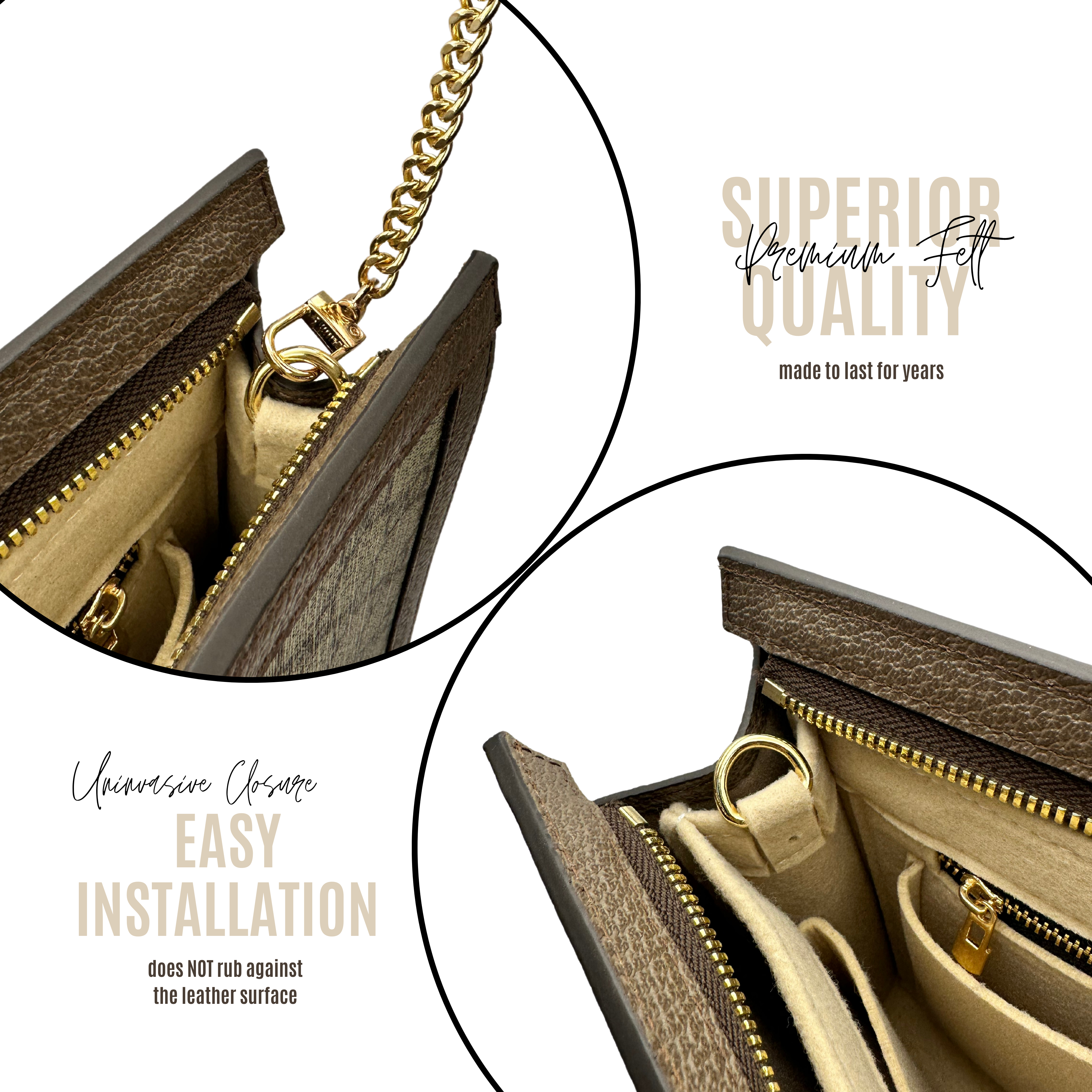 Ophidia Pouch Conversion Kit with Extended Clips & Chain