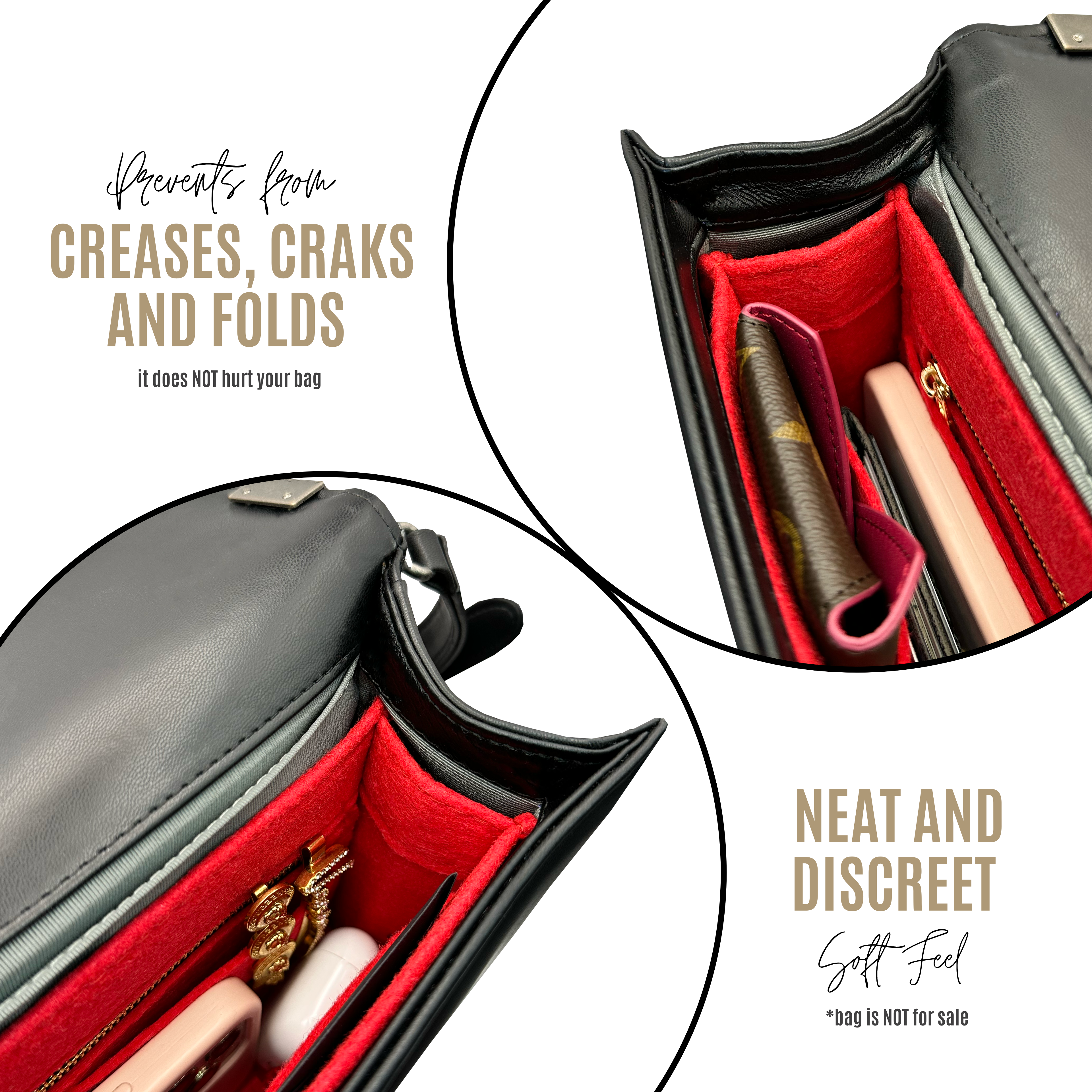 Divitize Premium Organizer compatible with Boy Bags