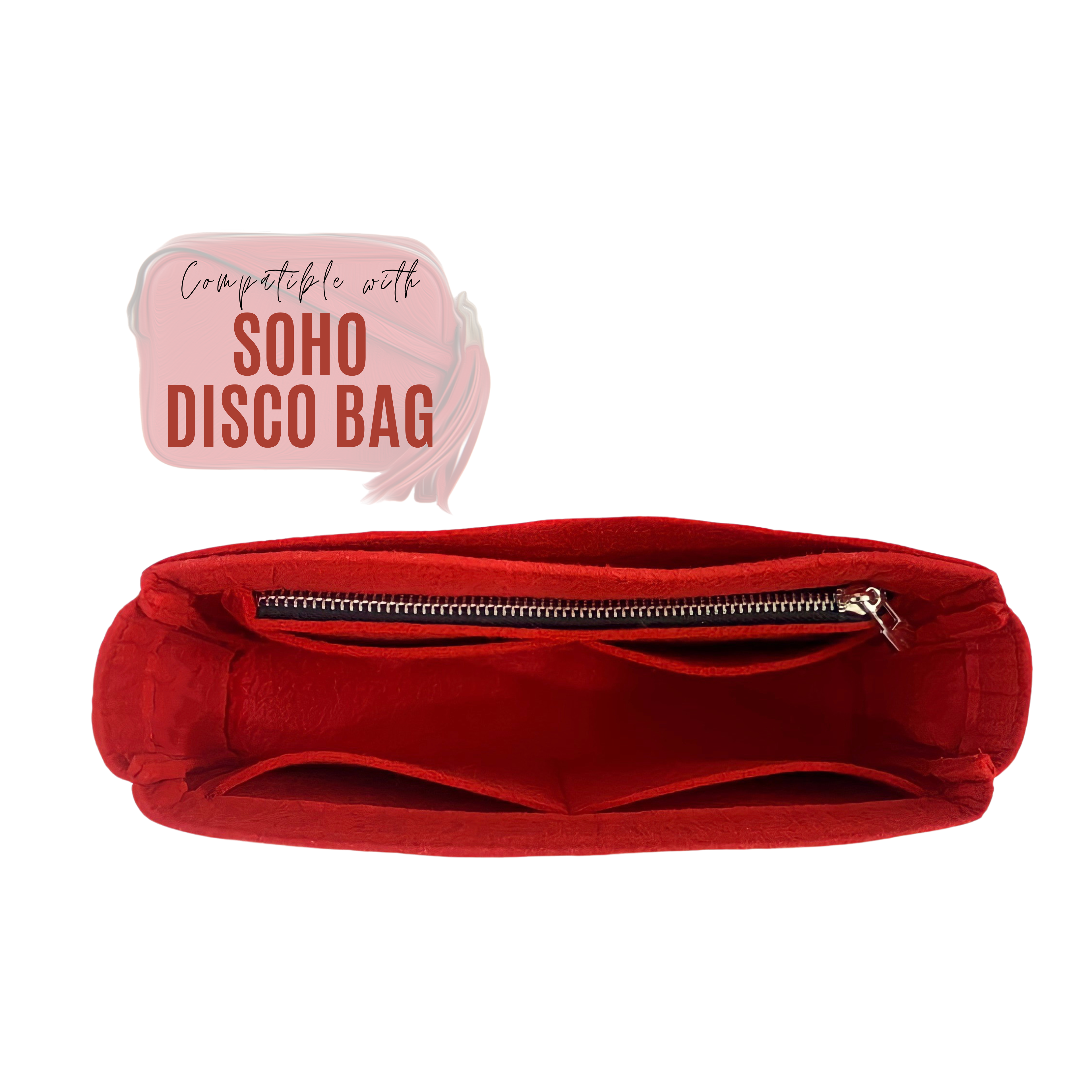 Divitize Premium Organizer compatible with Soho Disco Bag