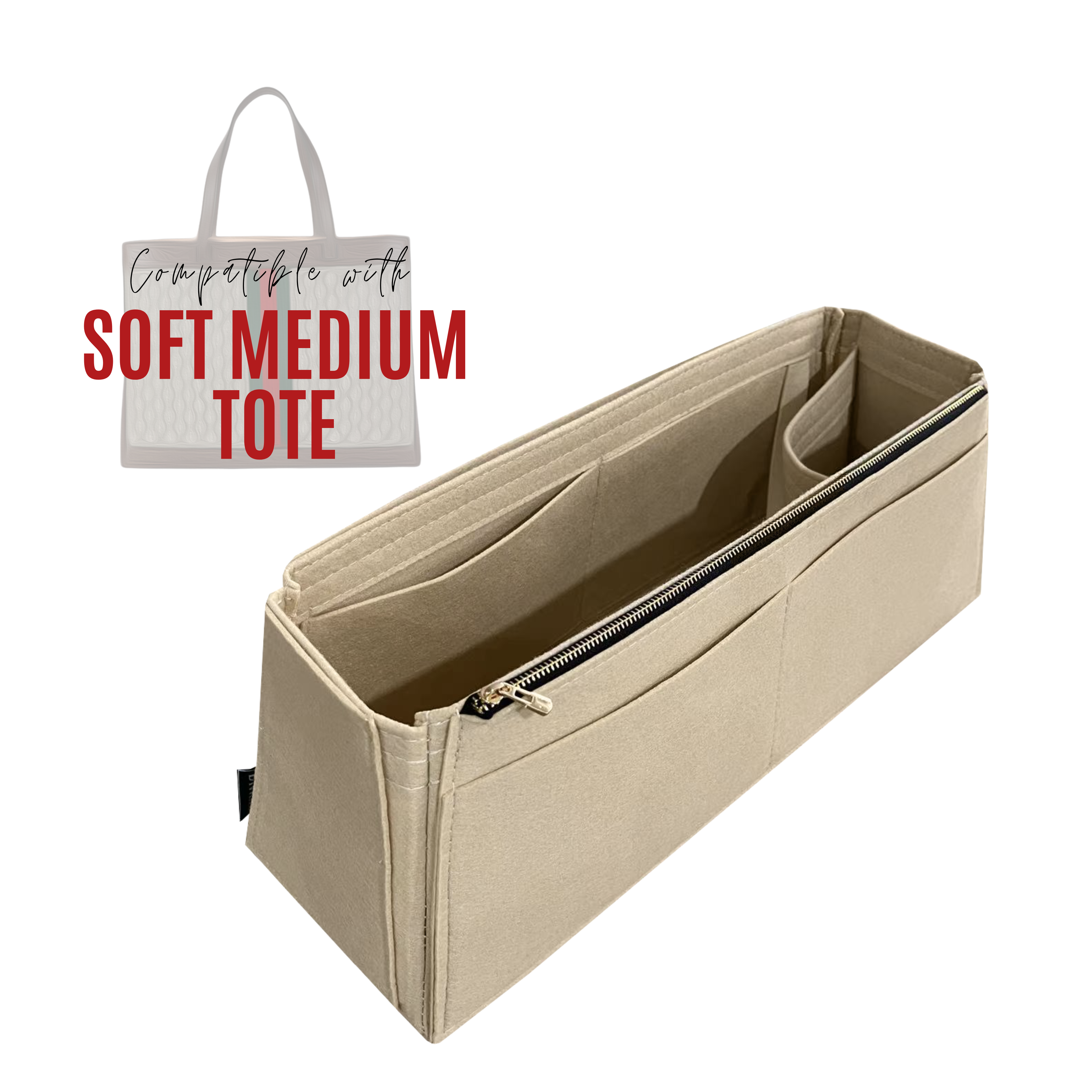 Divitize Premium Organizer compatible with Ophidia Soft Medium Tote