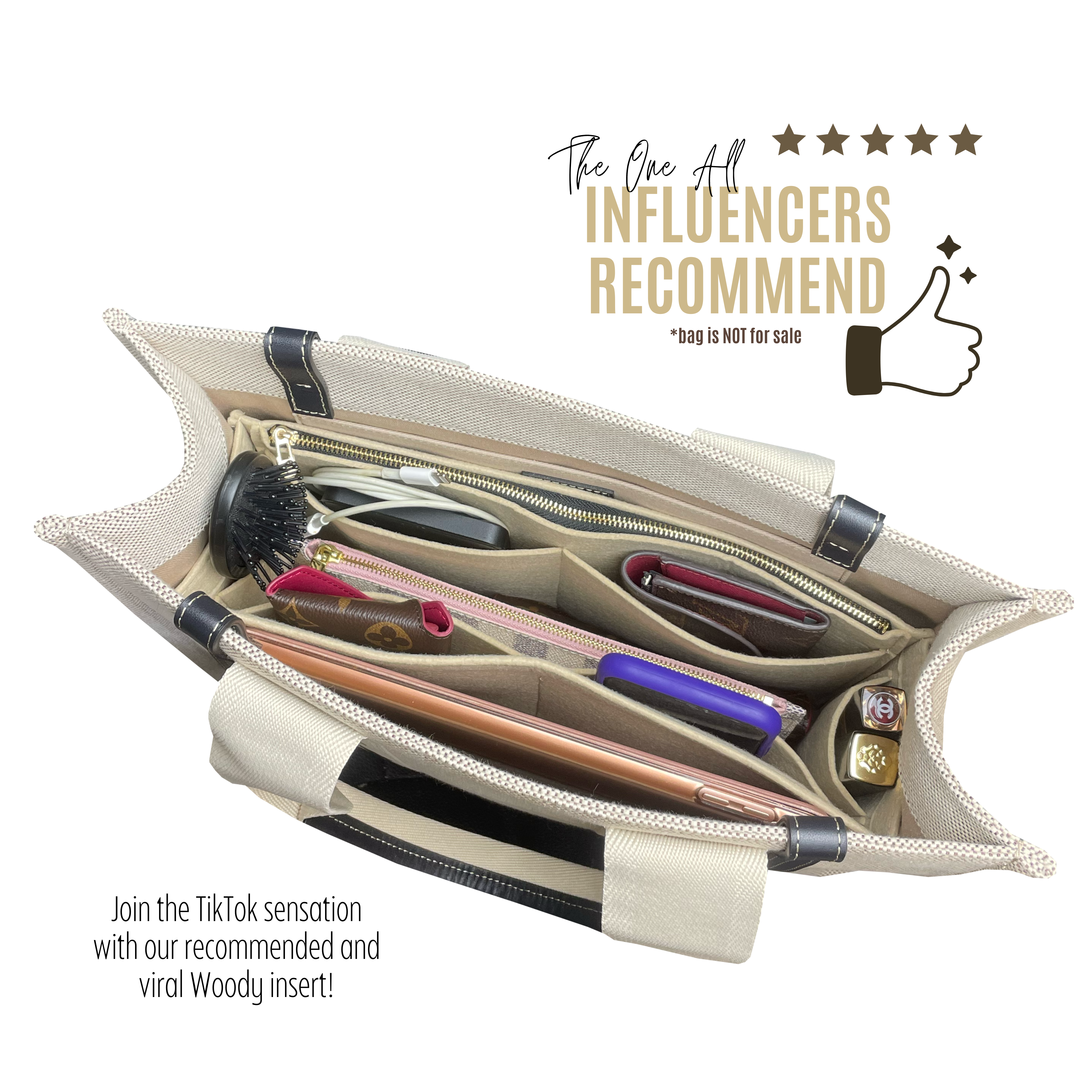 Dividetize® Organizer für Woody Tote