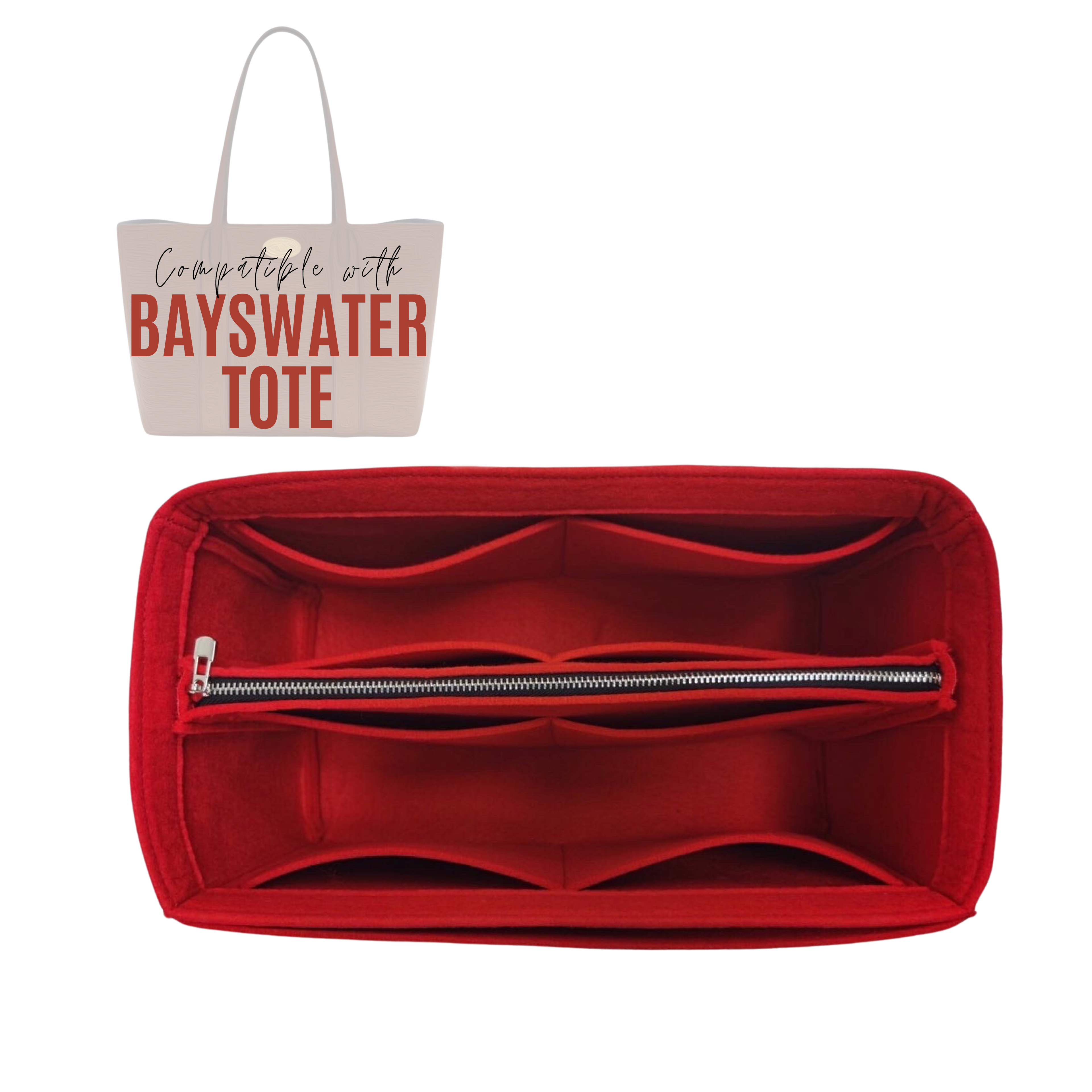 Divitize Premium Organizer compatible with Mulberry Bayswater Tote