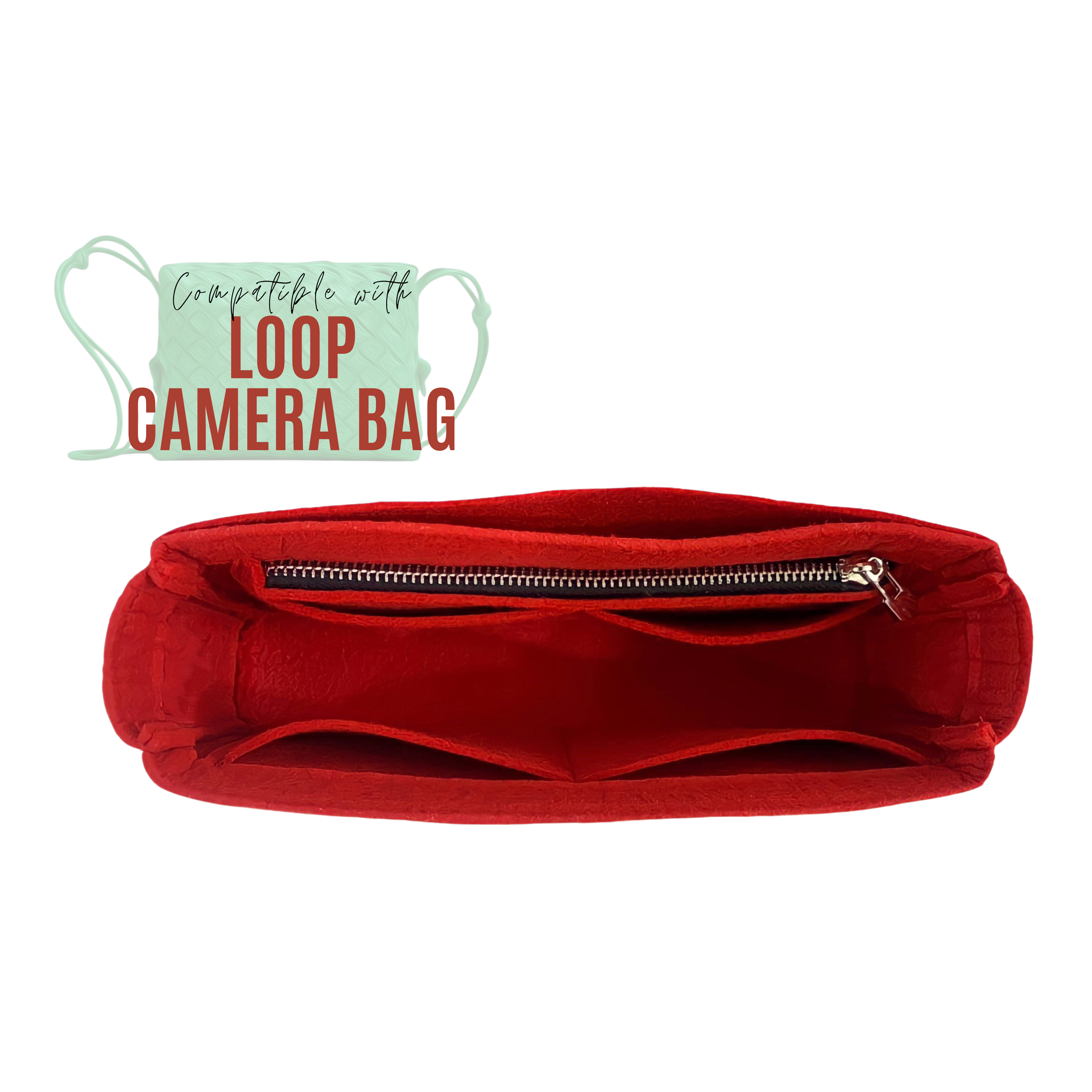 Divitize Premium Organizer compatible with Bottega Loop Bag