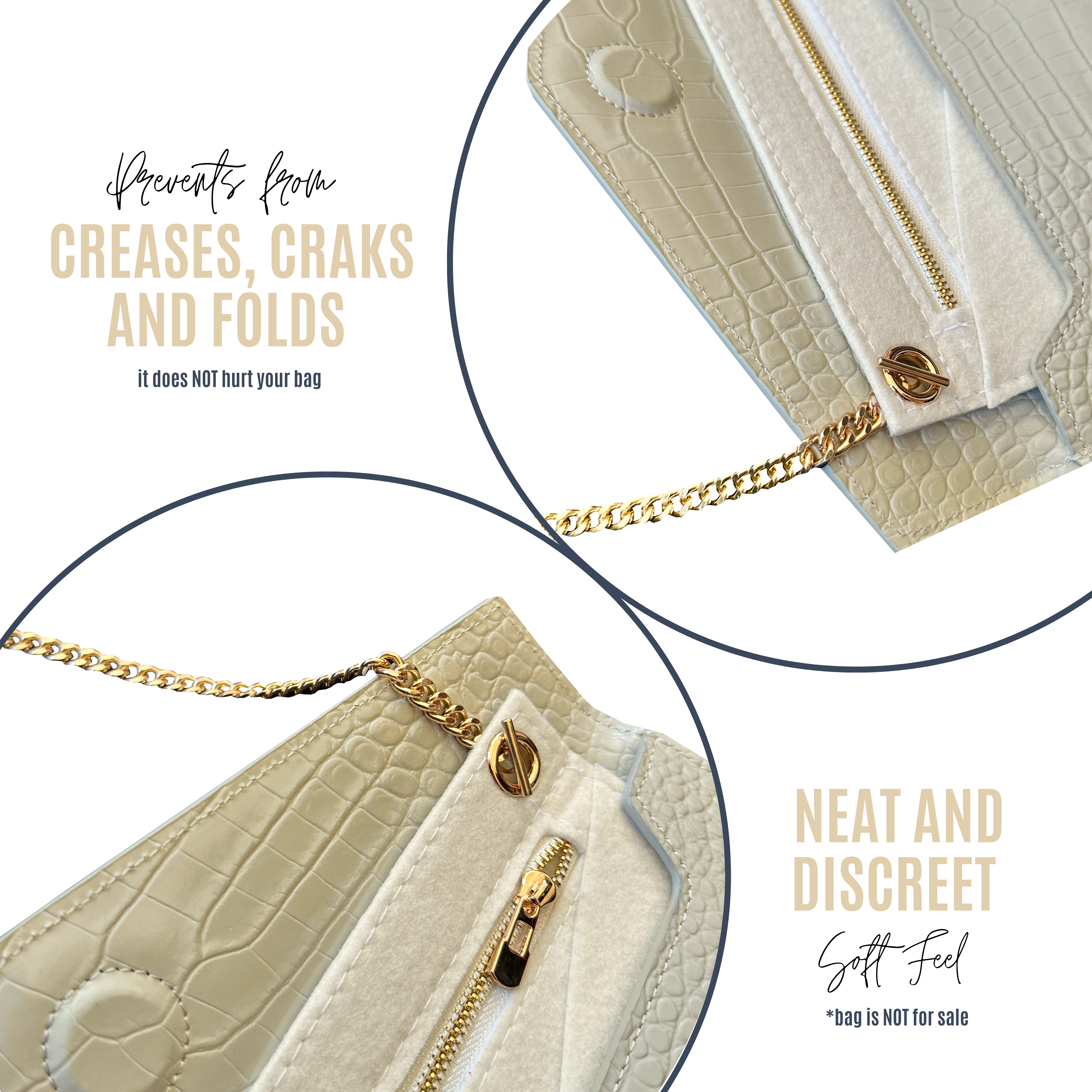 Uptown Clutch Conversion Kit with Round Clips & Chain