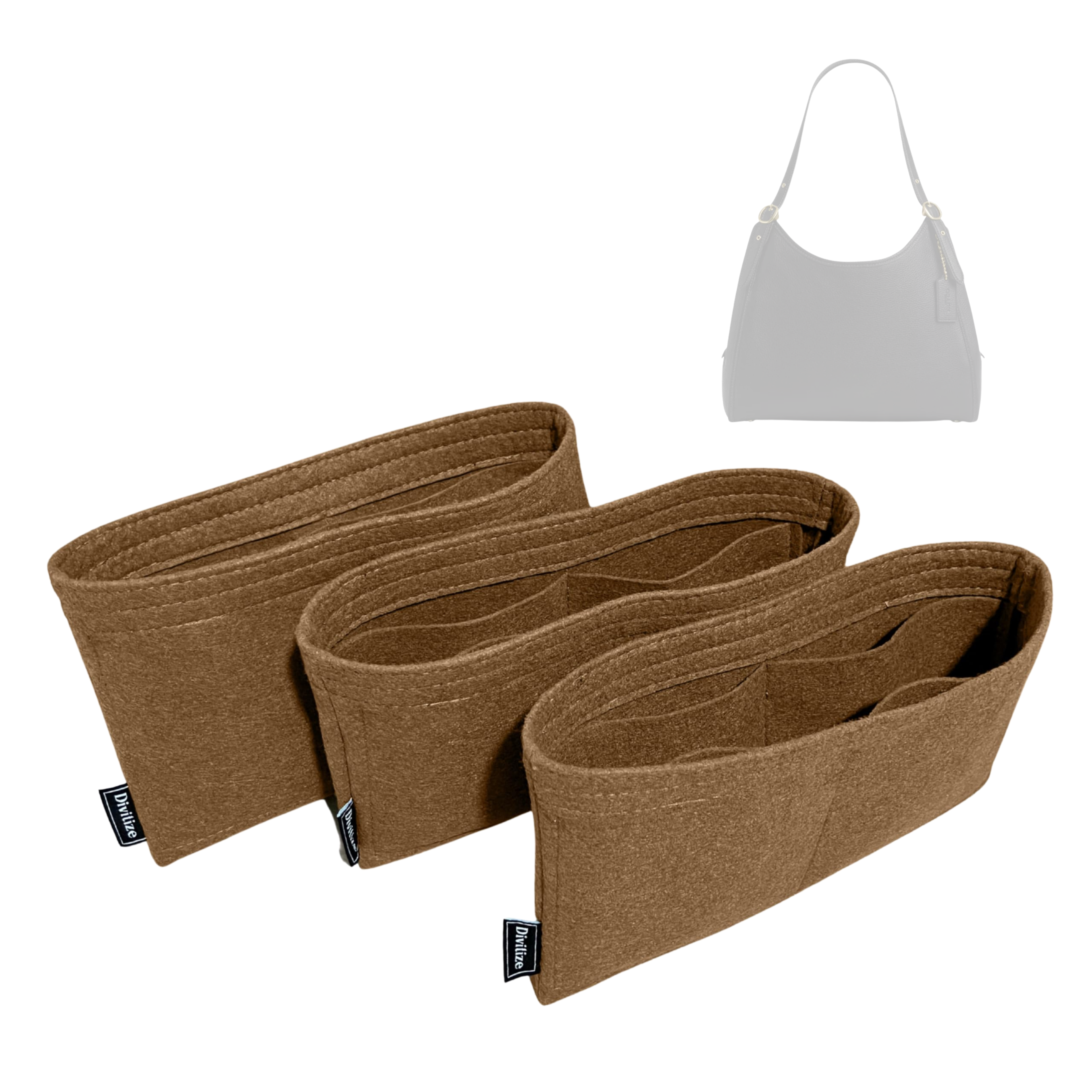 Divitize Premium Purse Organizer compatible with Erin Shoulder Bag
