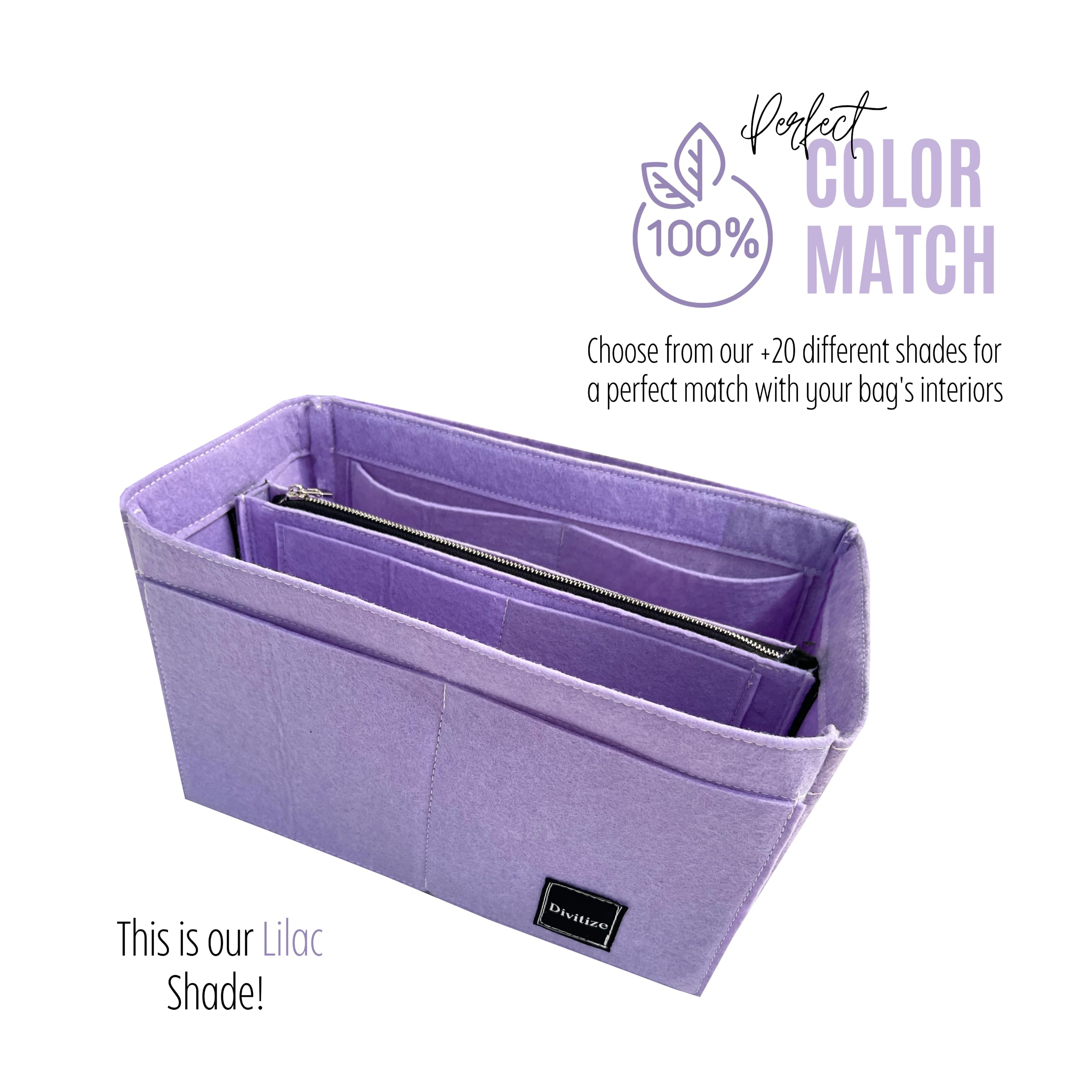 Divitize Premium Purse Organizer compatible with Garden Party Bags