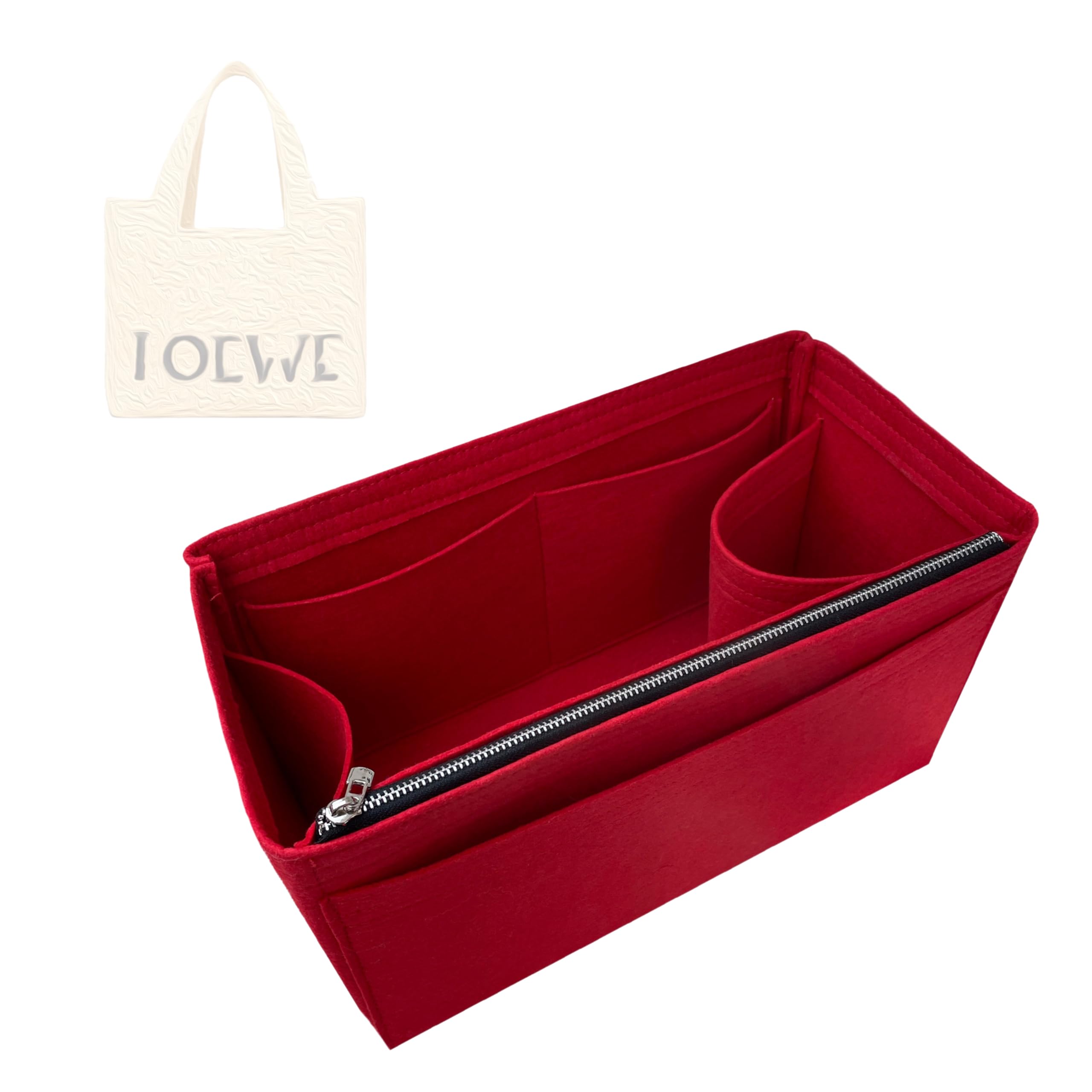 Divitize Premium Purse Organizer compatible with Font Totes