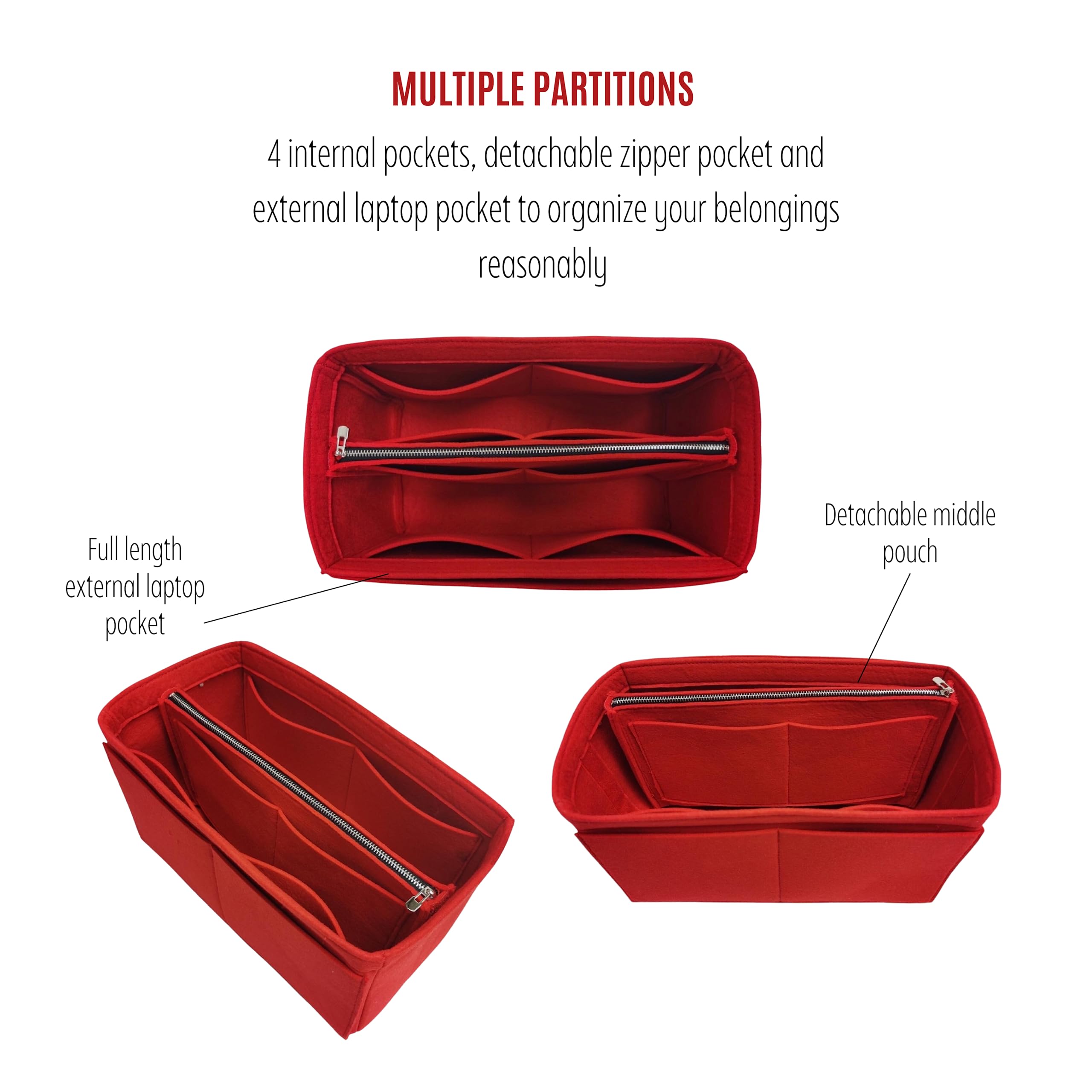 Divitize Premium Purse Organizer compatible with Delightful Bags