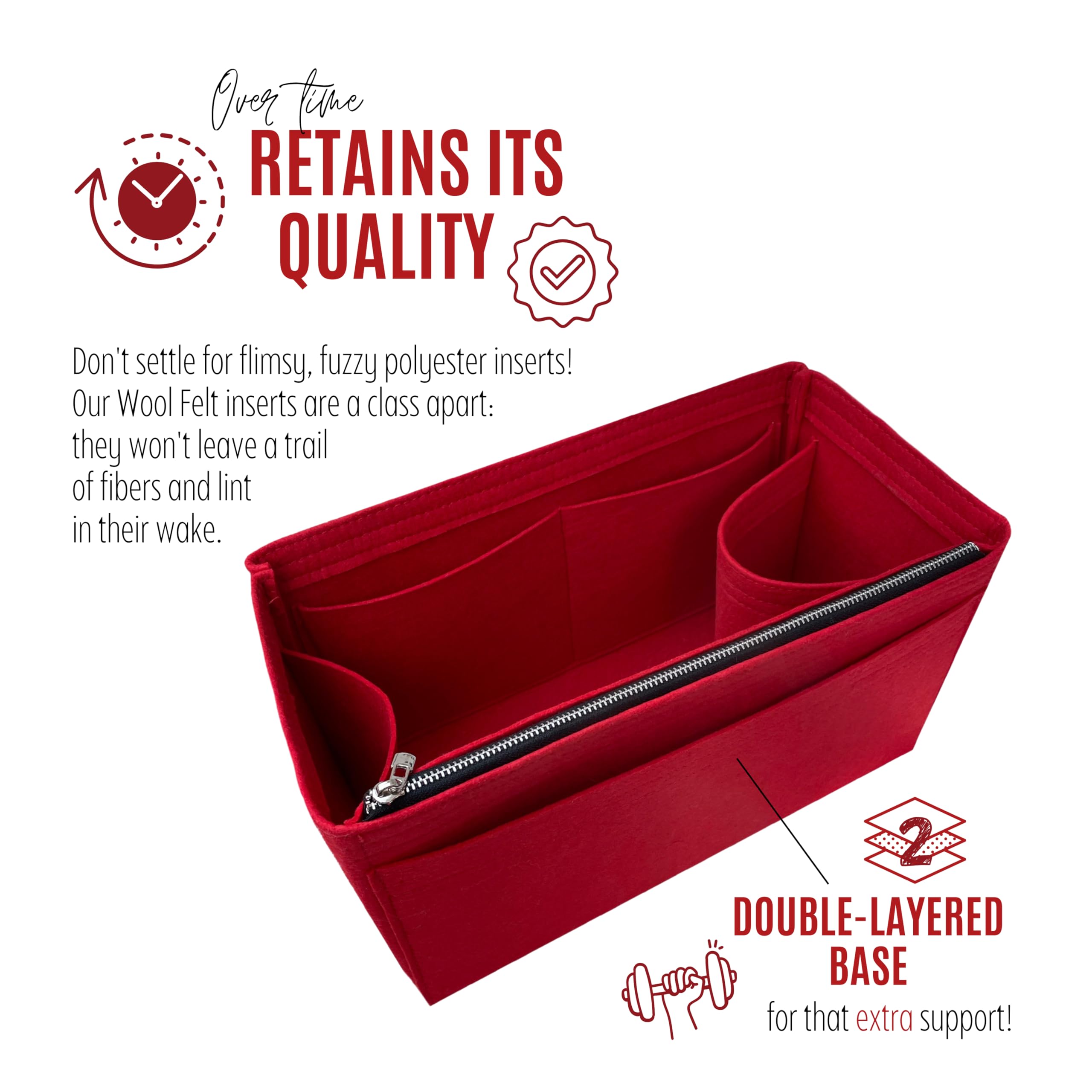 Divitize Premium Purse Organizer compatible with Palm Springs Backpacks