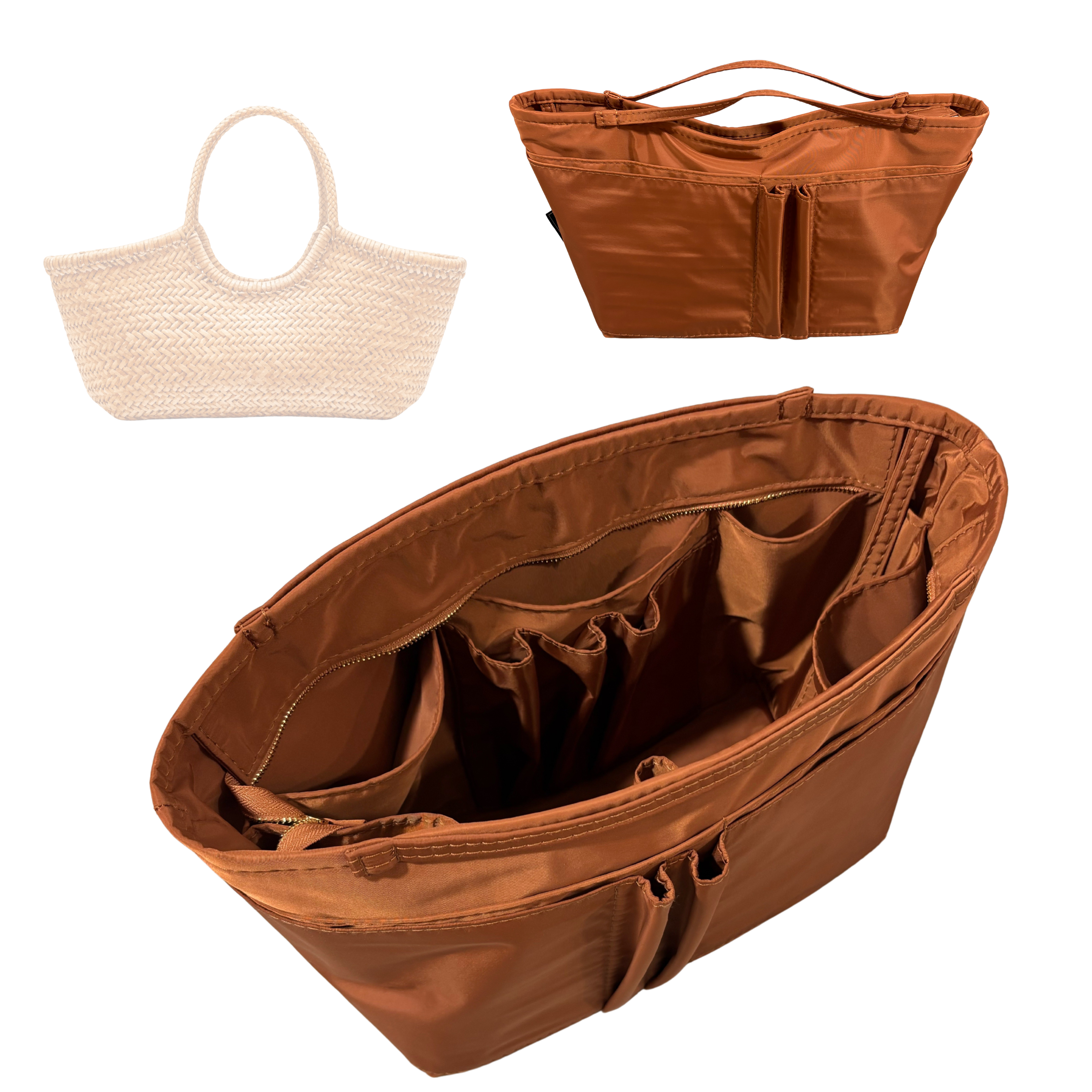 Divitize Luxe Waterproof Nylon Organizer compatible with Nantucket