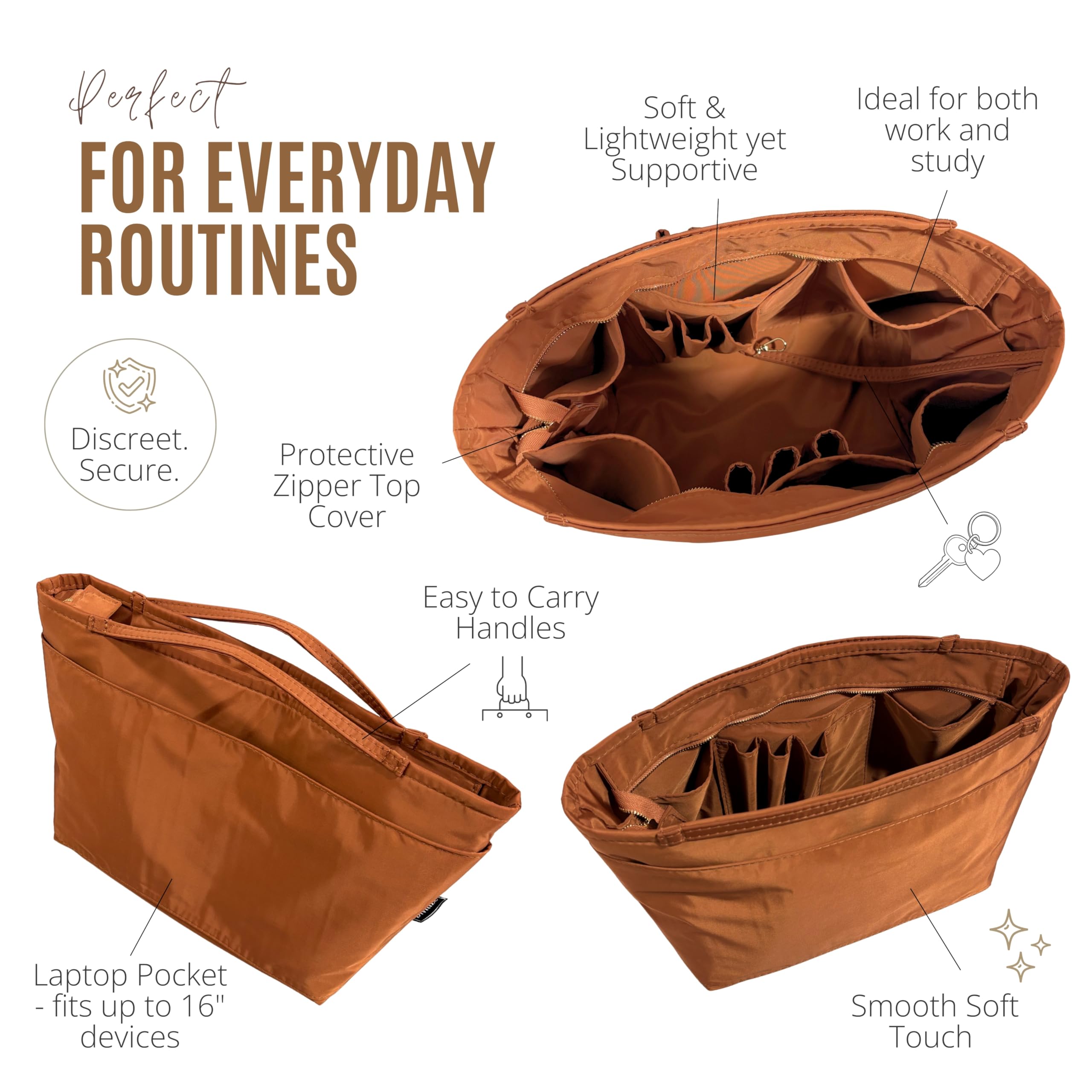 Divitize Premium Purse Organizer compatible with Marlo Bags