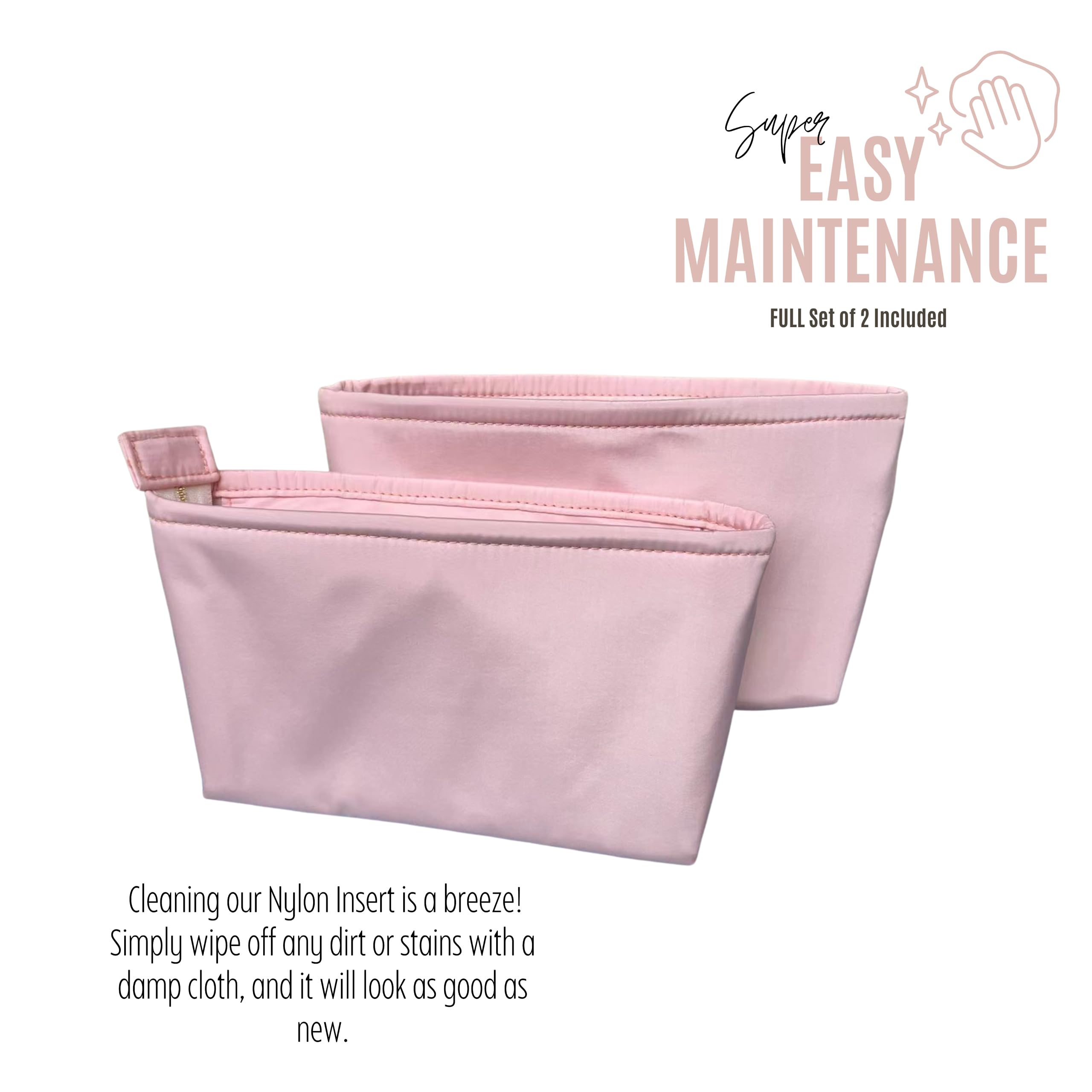 Divitize Luxe Silk Purse Organizer compatible with Shopping Bag