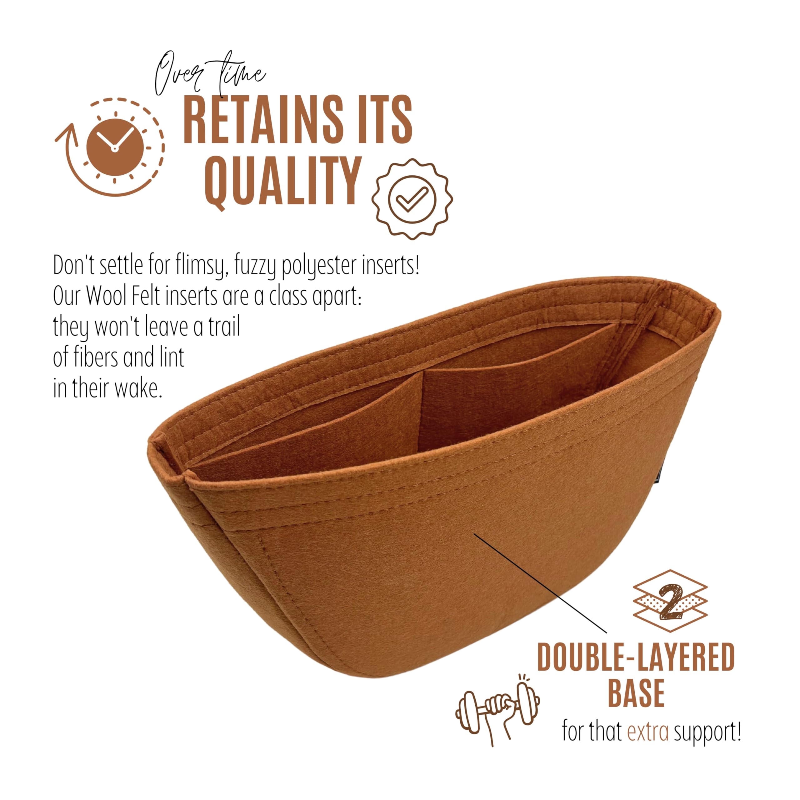 Divitize Purse Organizer compatible with Crescent Bag