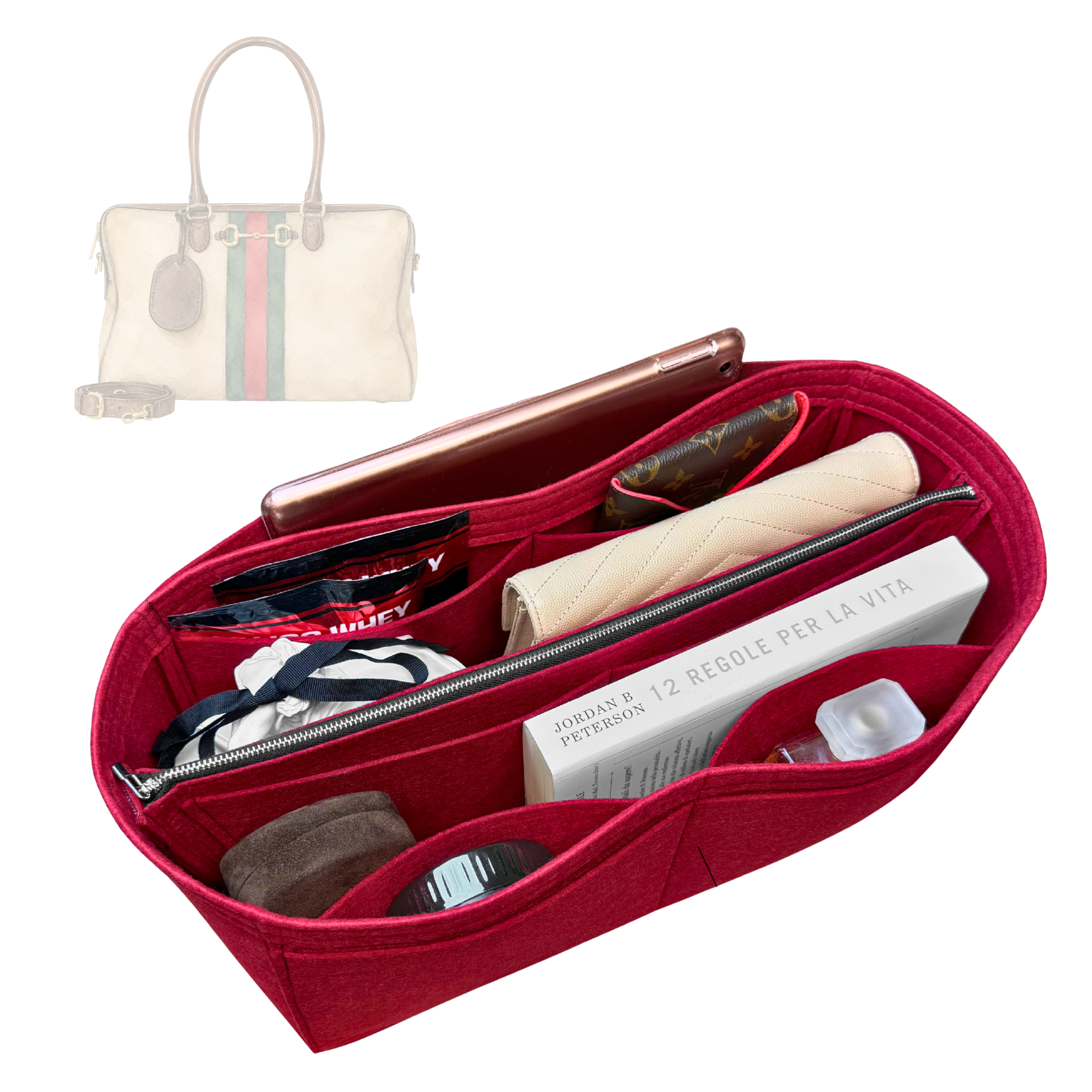 Divitize Purse Organizer compatible with Borsetto Bag
