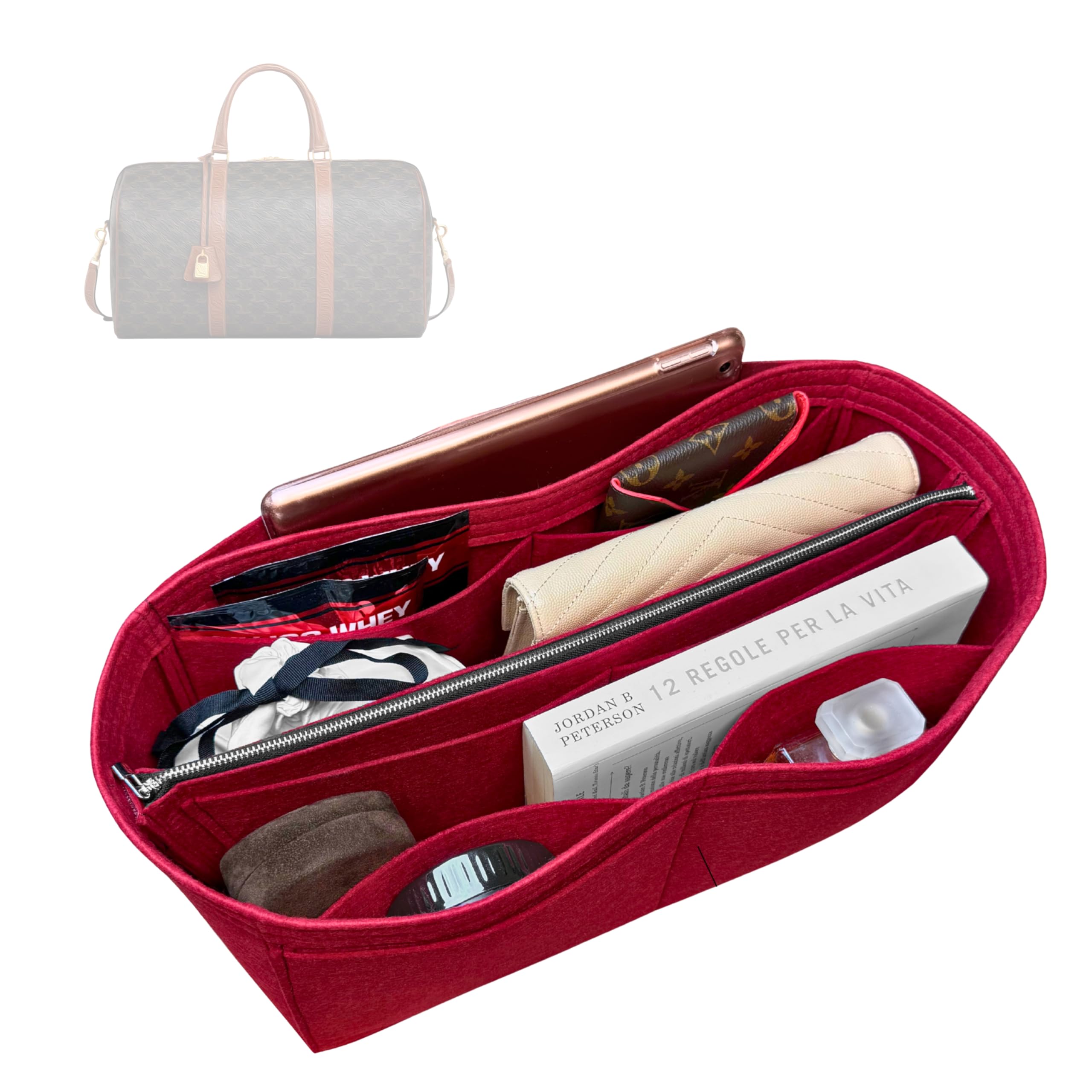 Divitize Purse Organizer compatible with Travel Bags