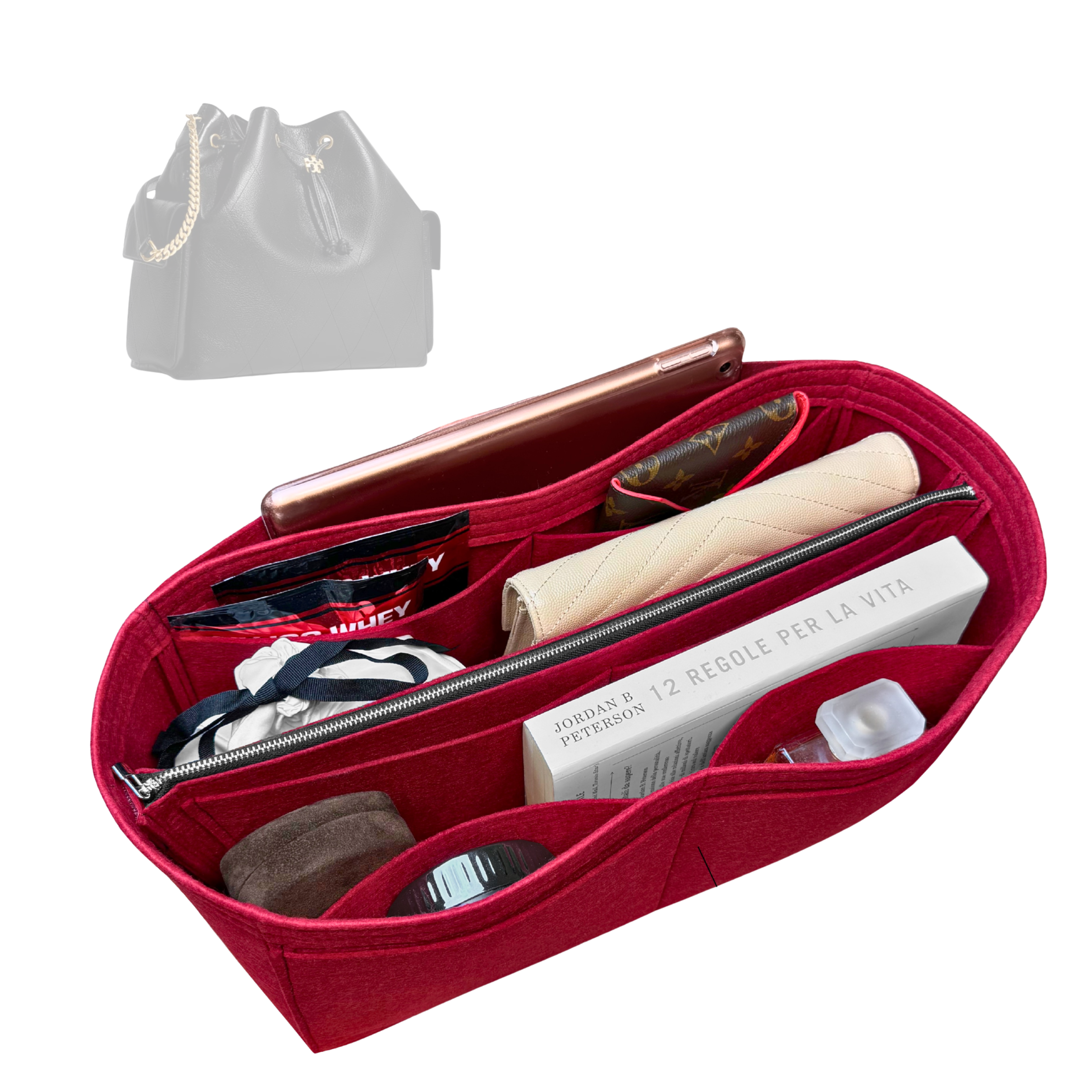 Divitize Purse Organizer compatible with Charlie Drawstring