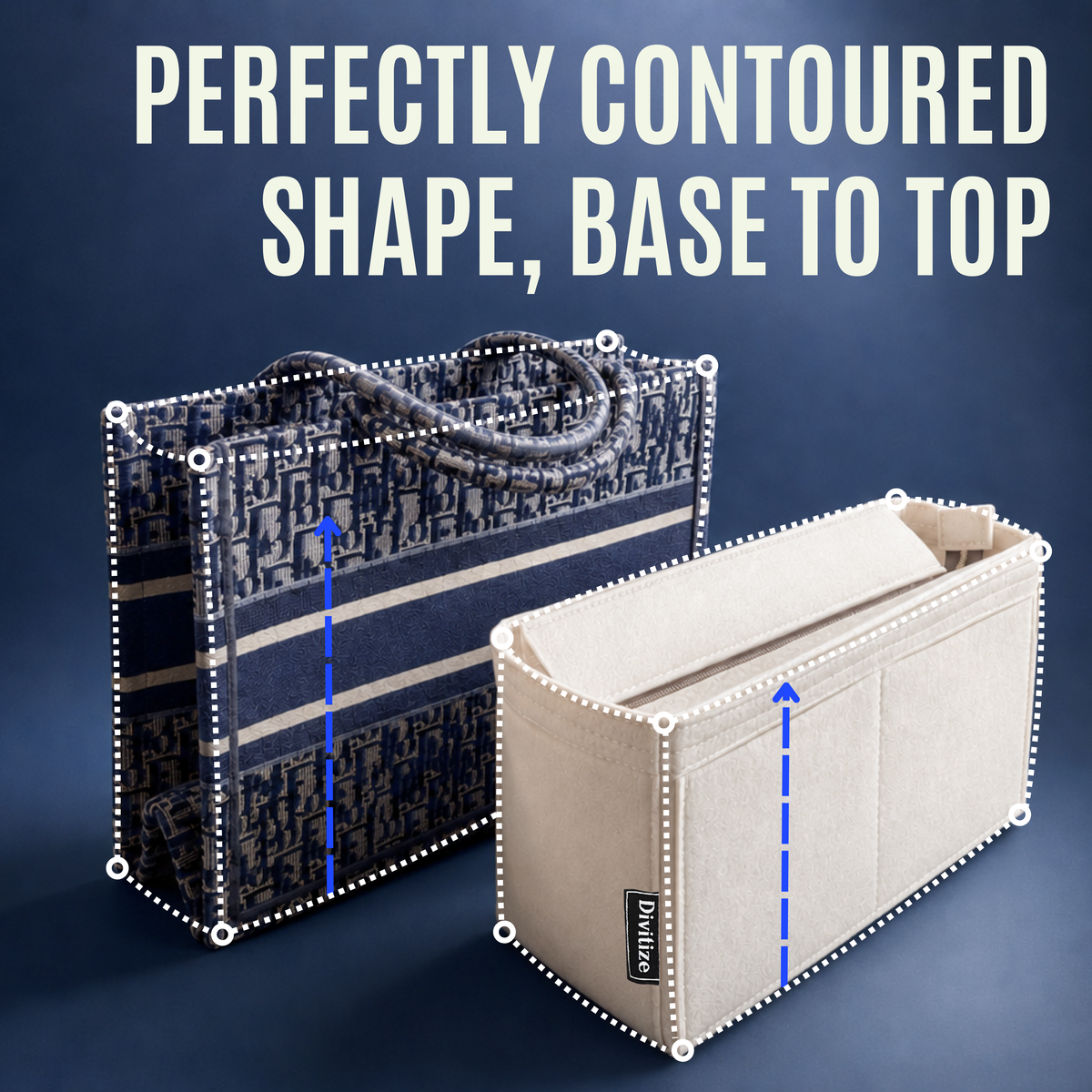 Divitize Premium Organizer compatible with Book Tote