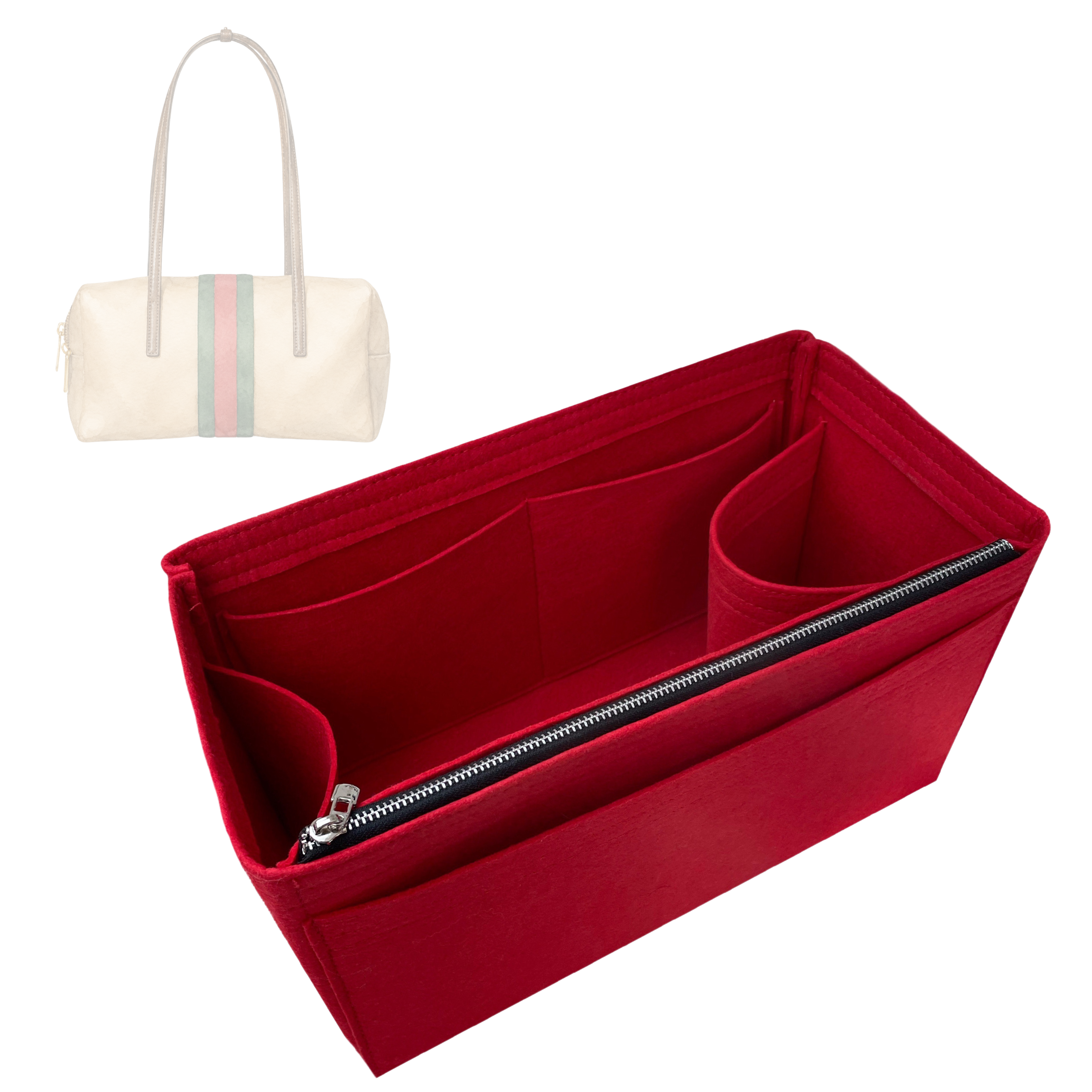 Divitize Purse Organizer compatible with Melrose Boston Bag
