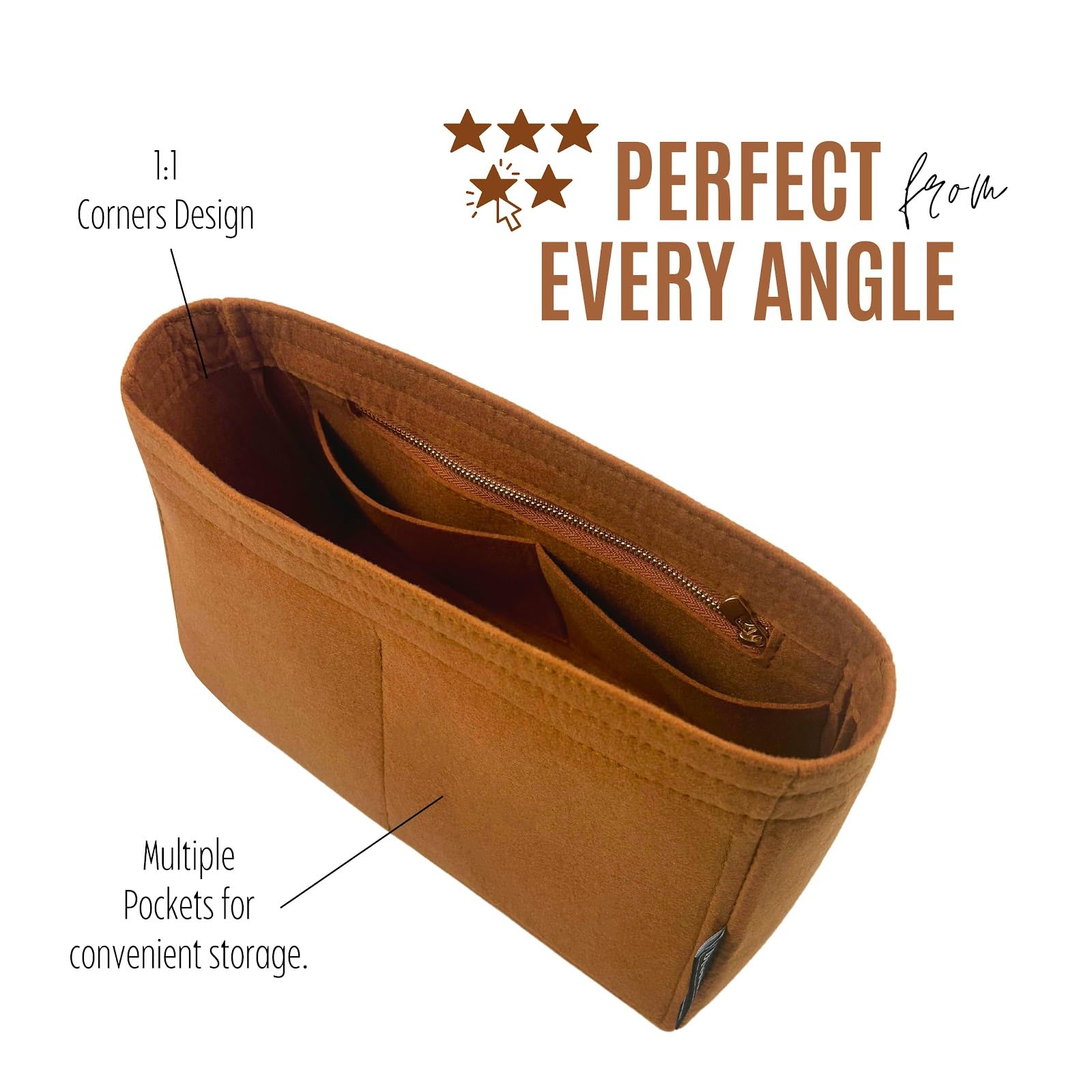 Divitize Purse Organizer compatible with Charlie Shoulder Bag
