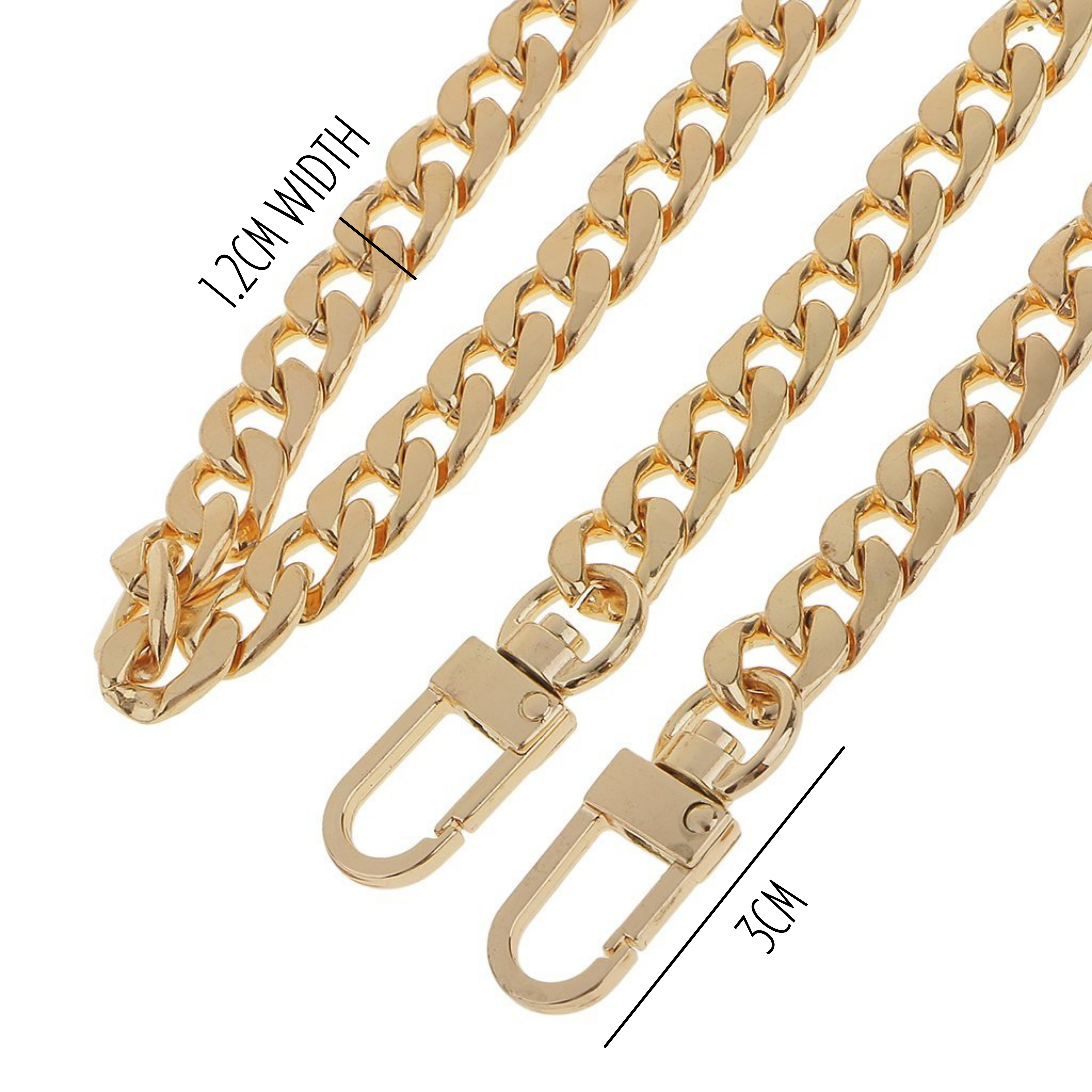 120 cm – GOLD-Kette
