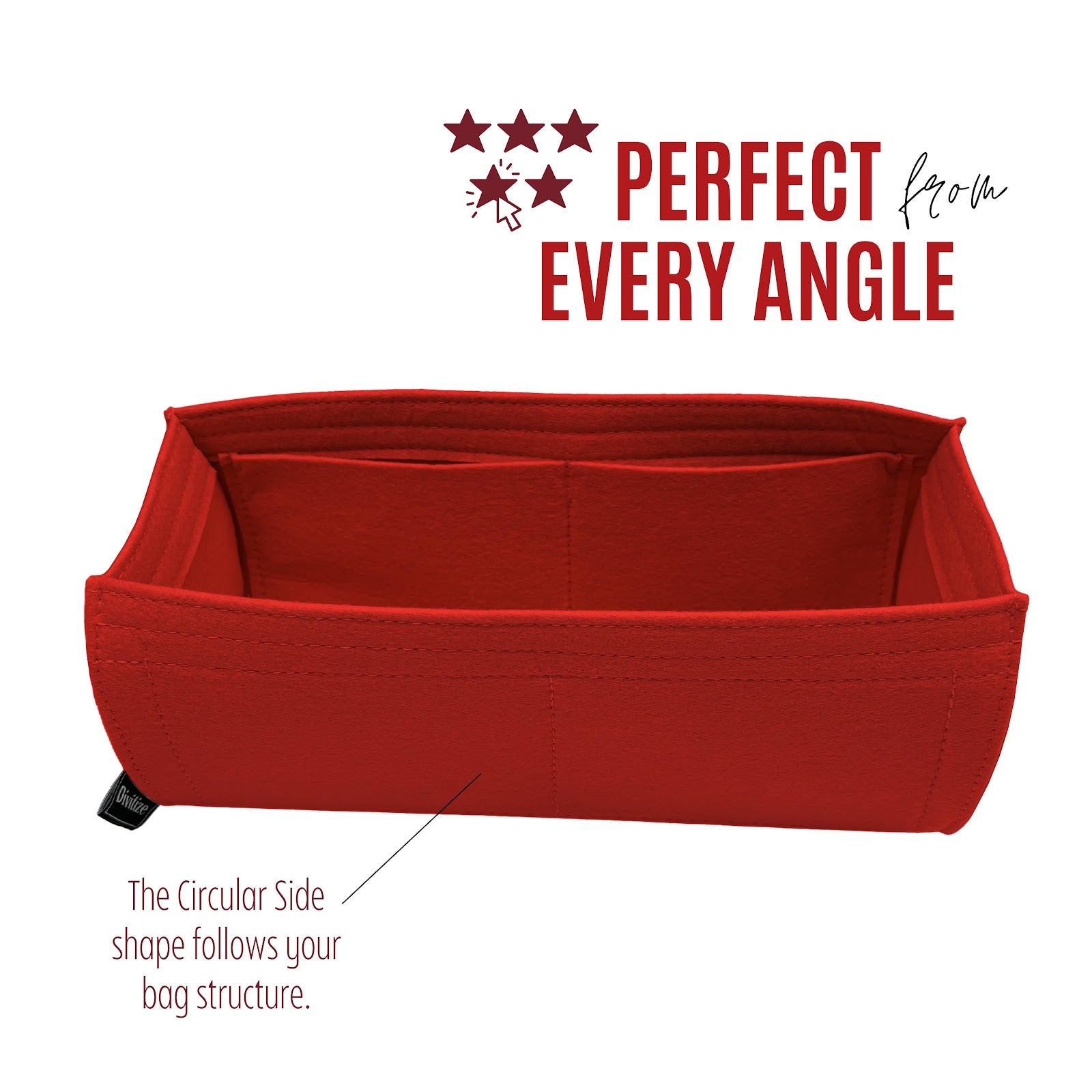 Divitize Purse Organizer compatible with Bowling Bag