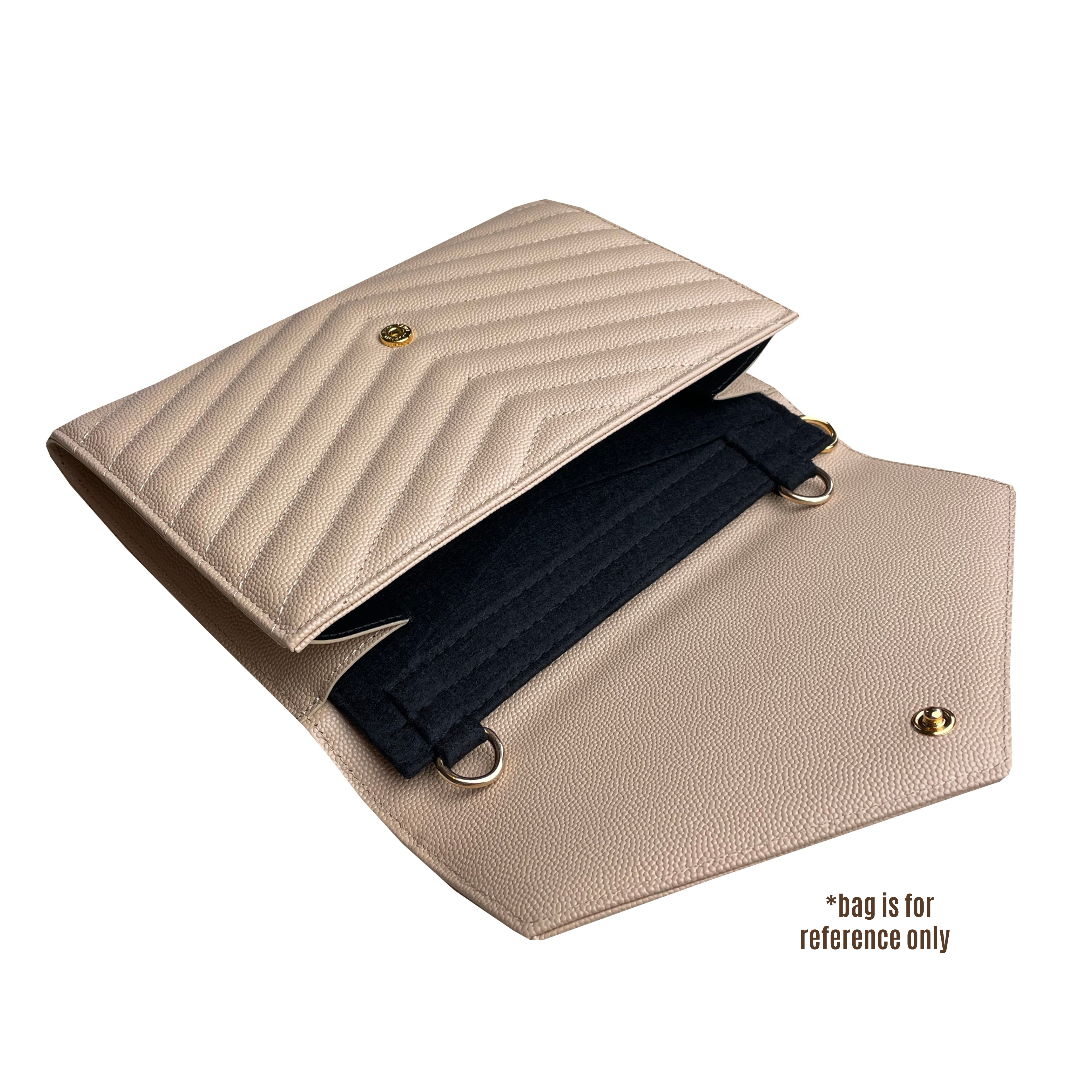 Divitize® Umrüstsatz für Monogramm-Clutch (mit Gold- oder Silberkette)