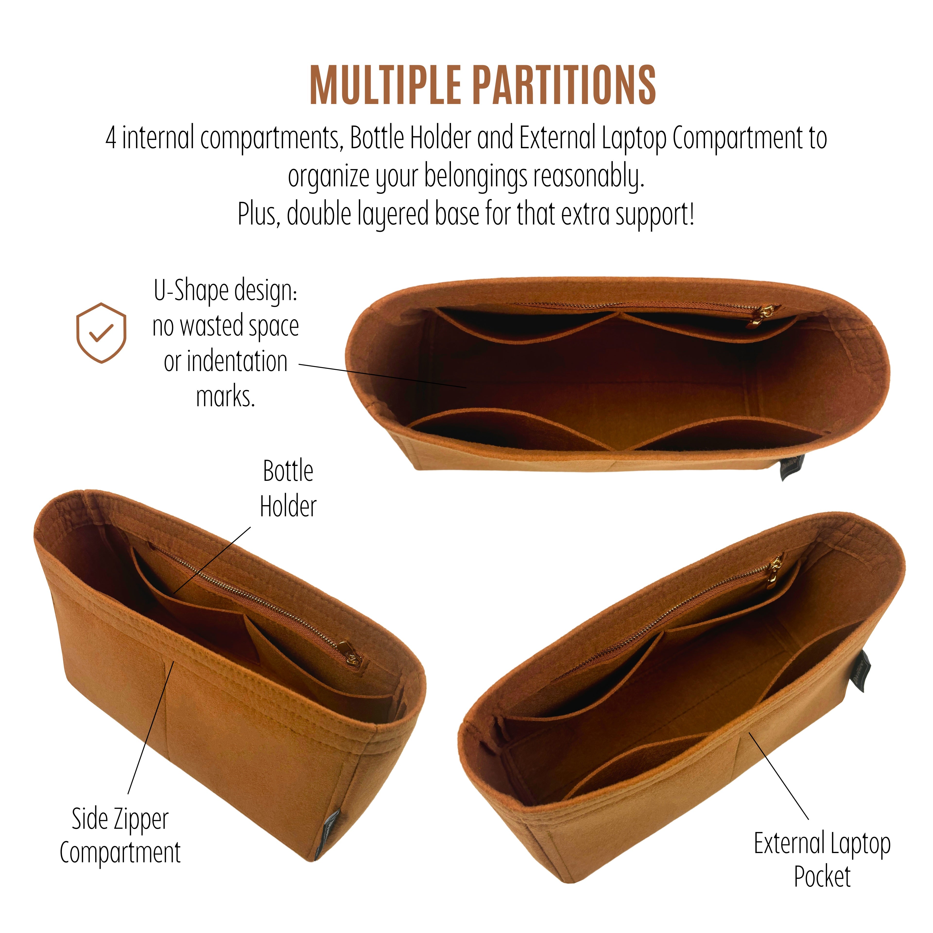 Premium Organizer compatible with Coach Juliet
