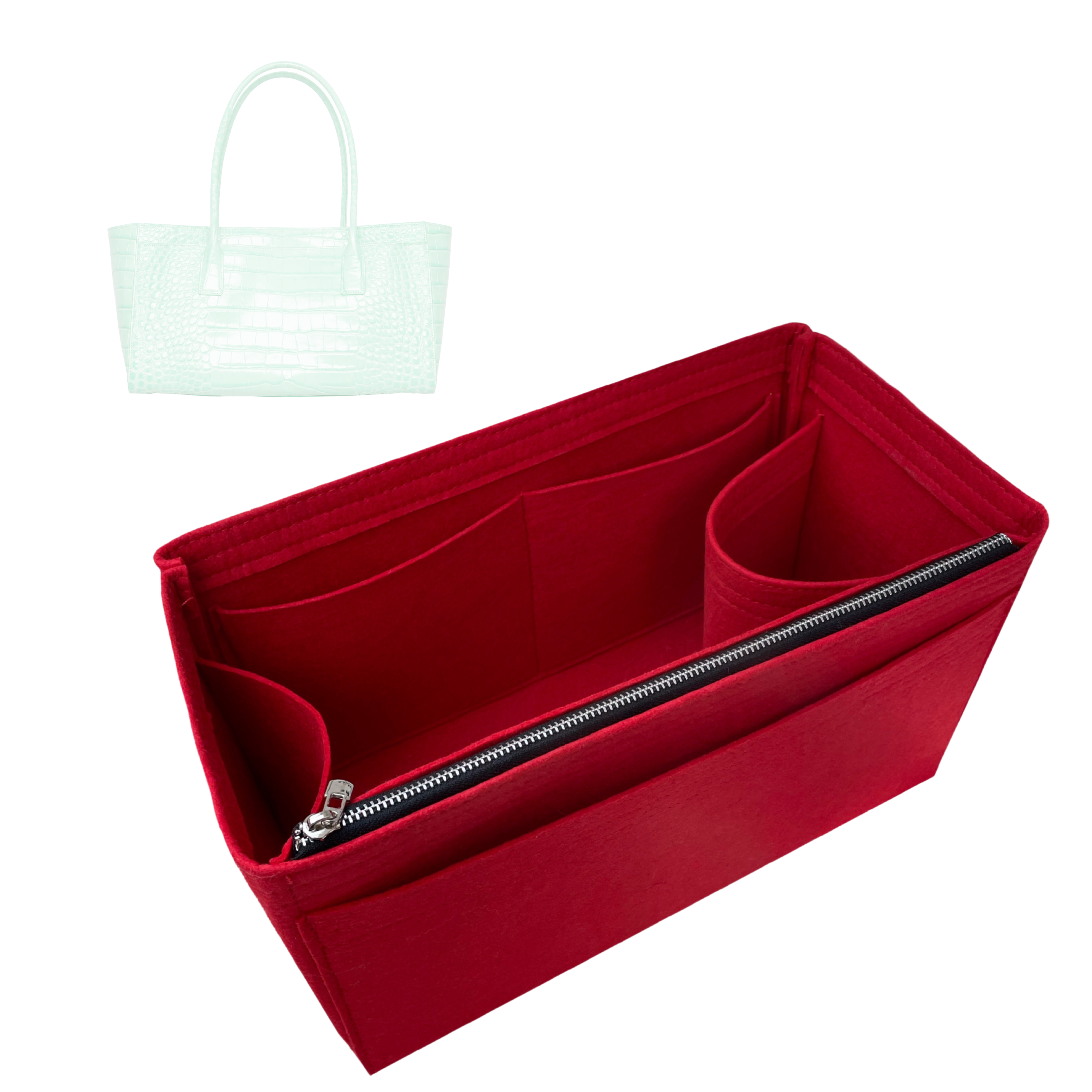 Divitize Purse Organizer compatible with Small Shopping Bag