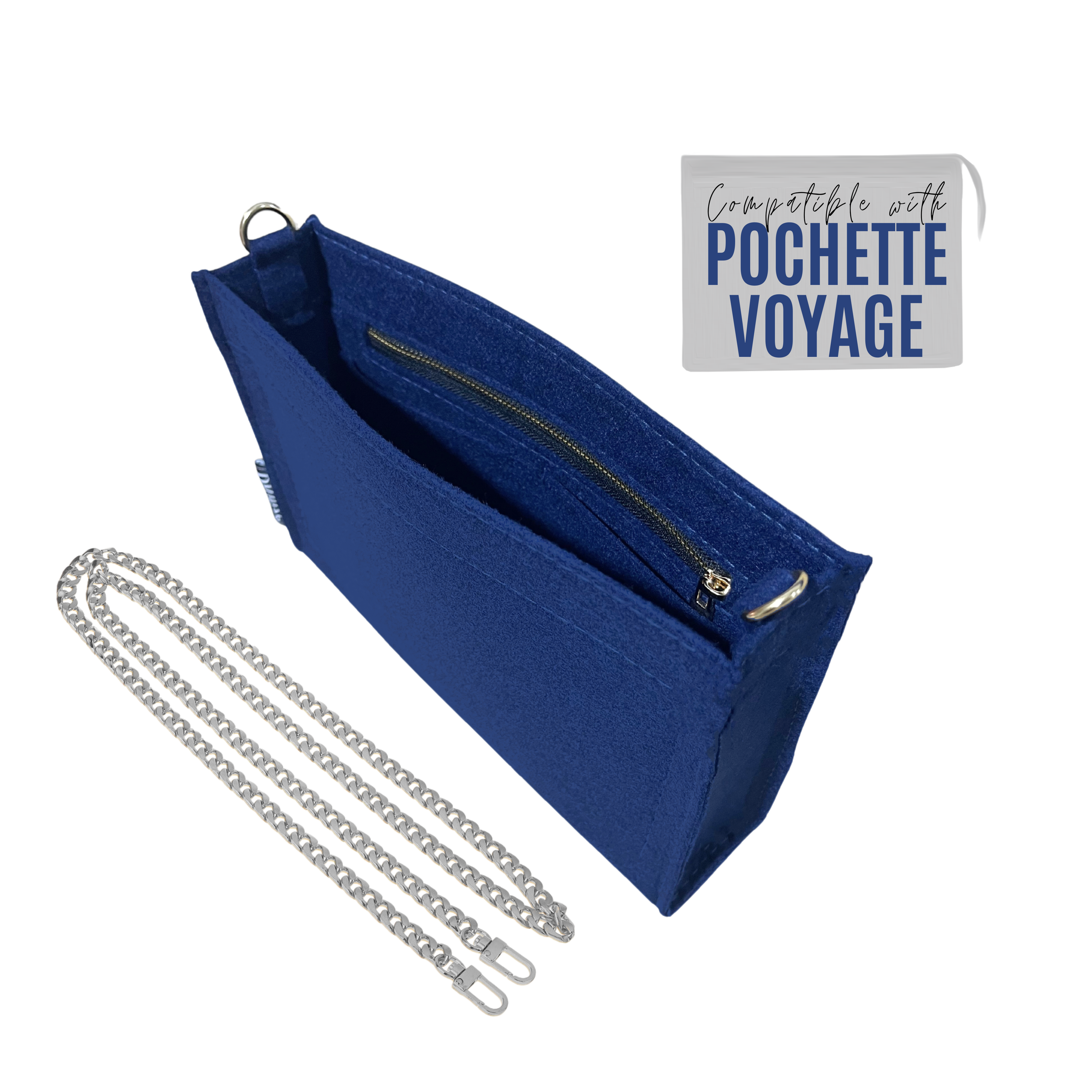 Divitize® Conversion Kit for Pochette Voyage MM (with gold or silver chain)