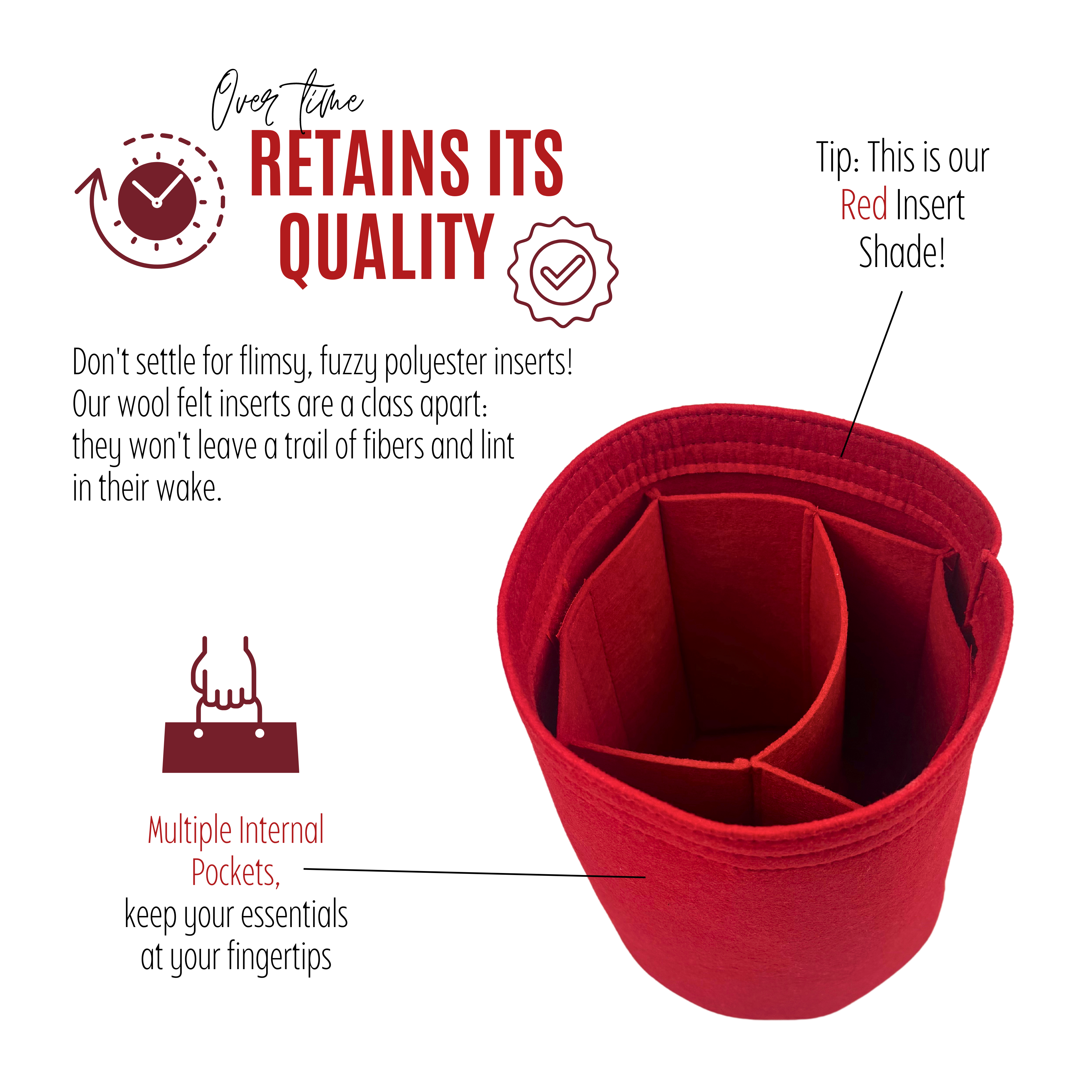 Dividetize® Organizer für Cannes Bucket Bag