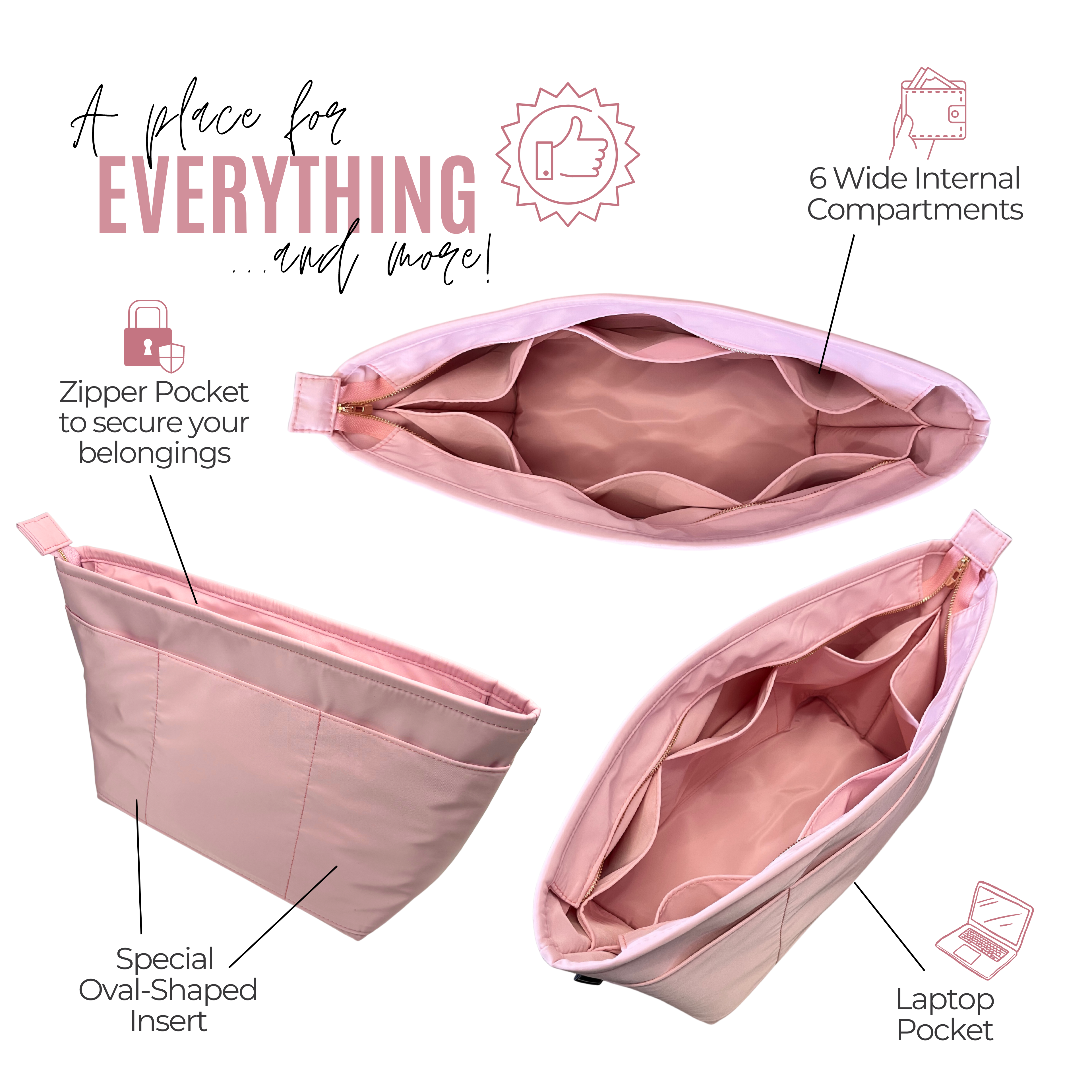 Dividetize® Nylon-Organizer für Neverfull