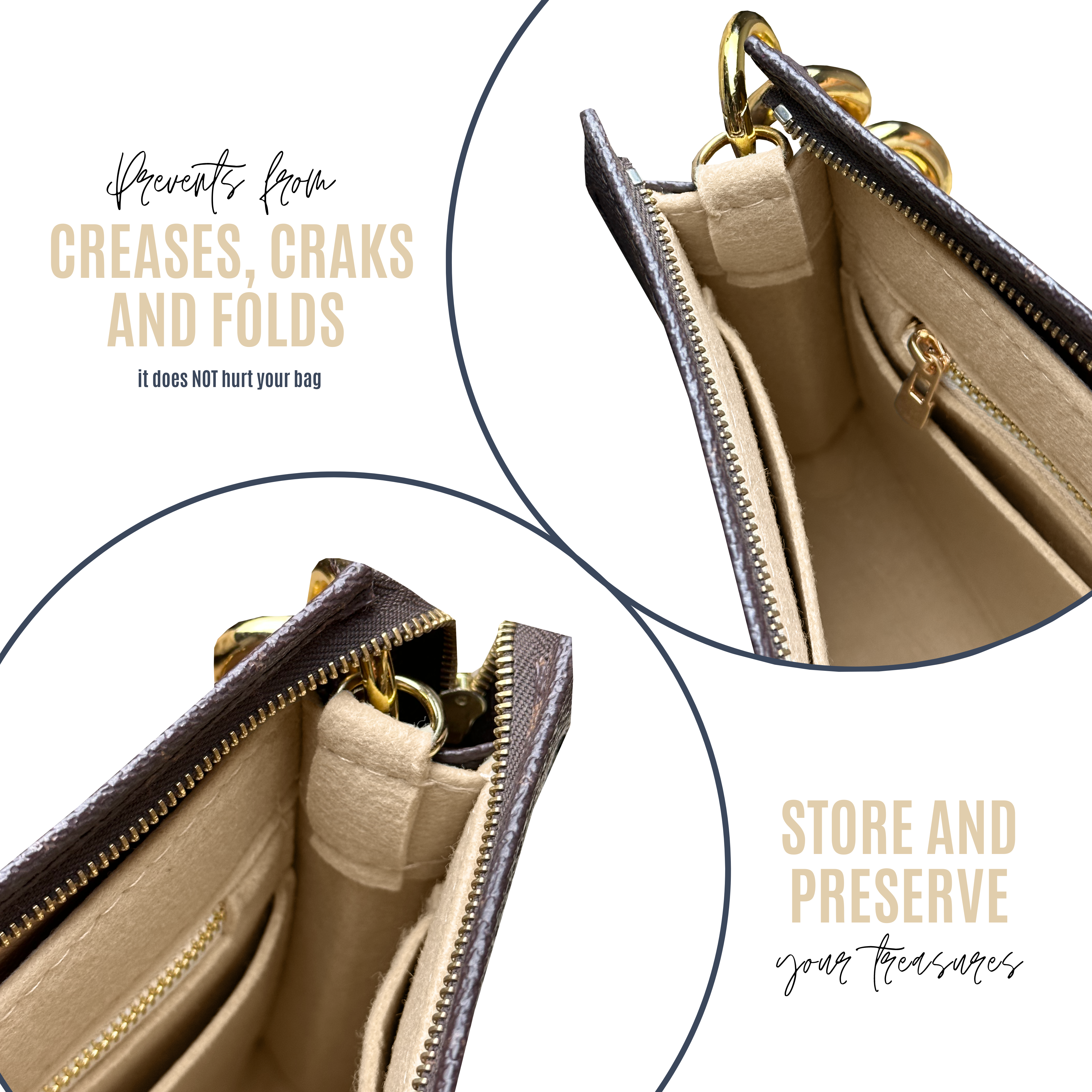 Divitize Premium Organizer compatible with Toiletry Pouch