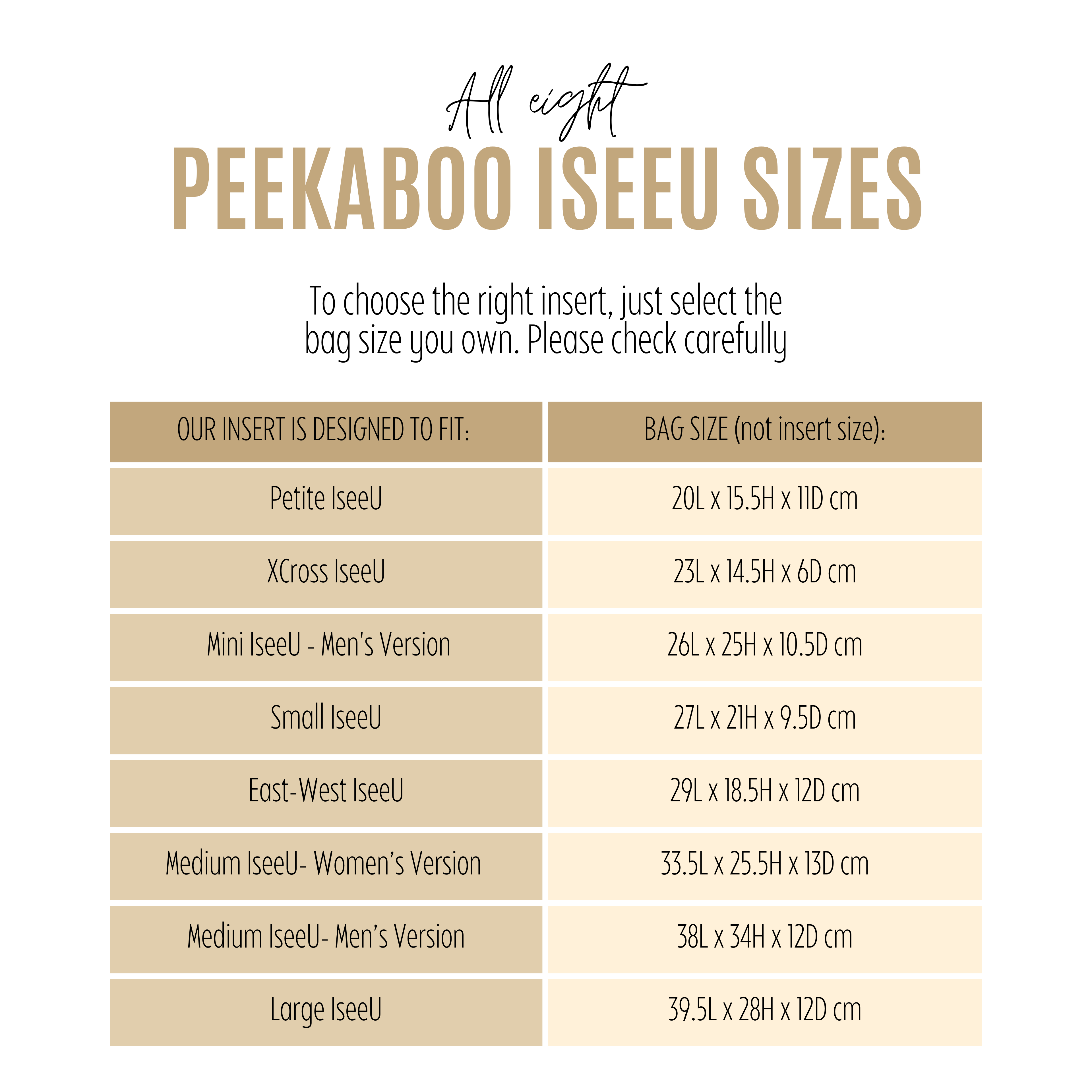 Divitize® Organizer for Peekaboo Iseeu