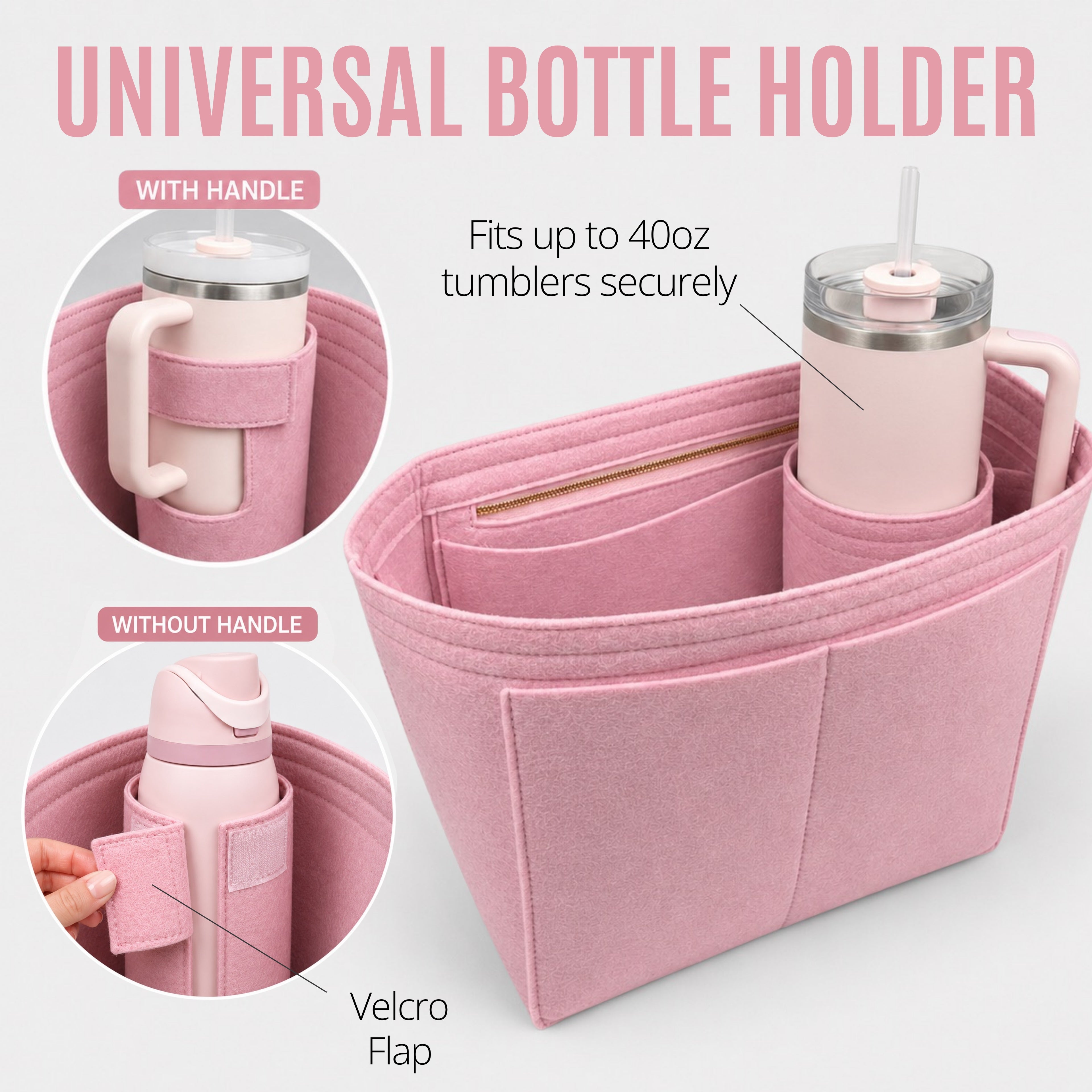 Divitize® Organizer für Neverfull – Version mit abnehmbaren Taschen