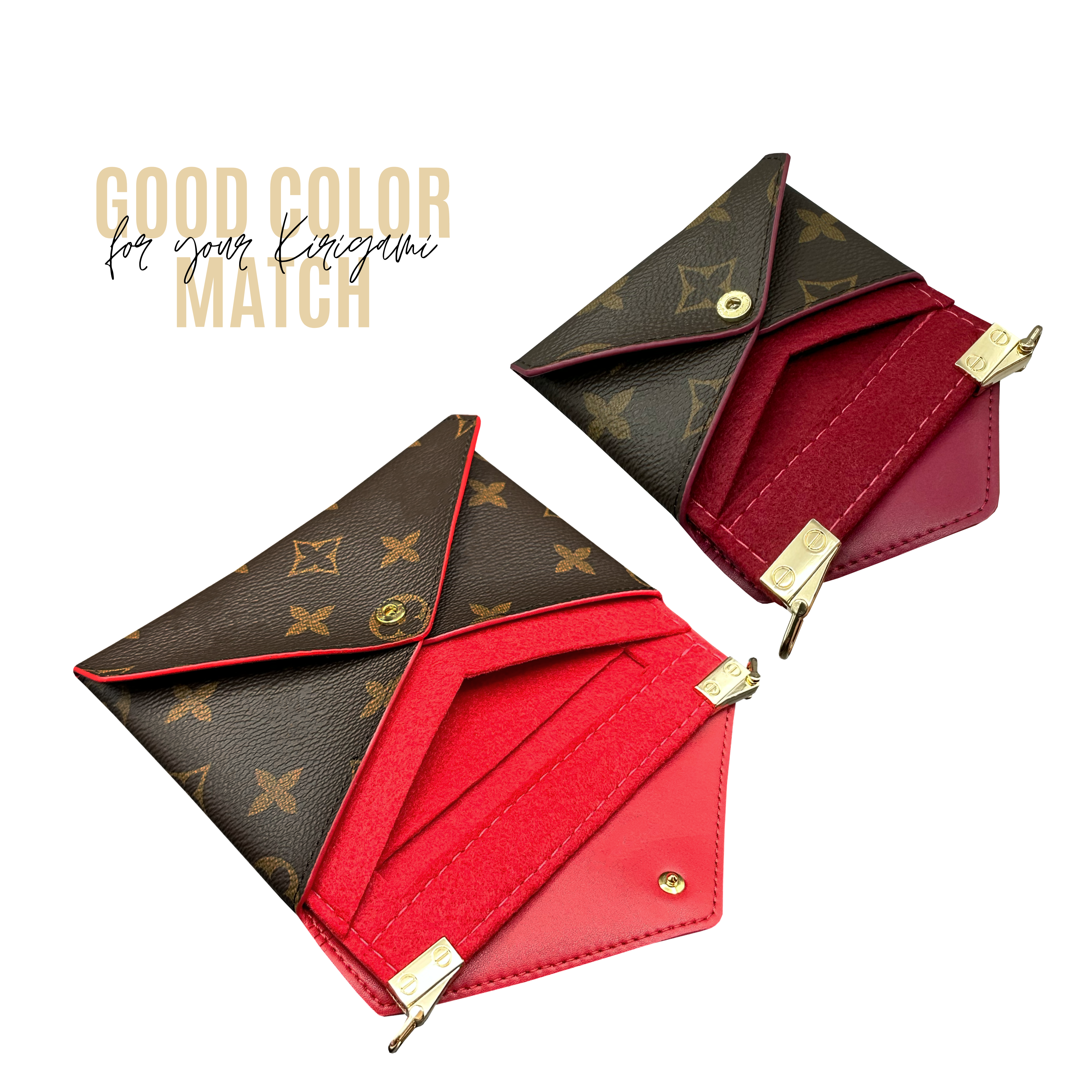 Divitize® Organizer für Kirigami Pochette (3er-Set) – Umbausatz mit erweiterten Seitenklammern