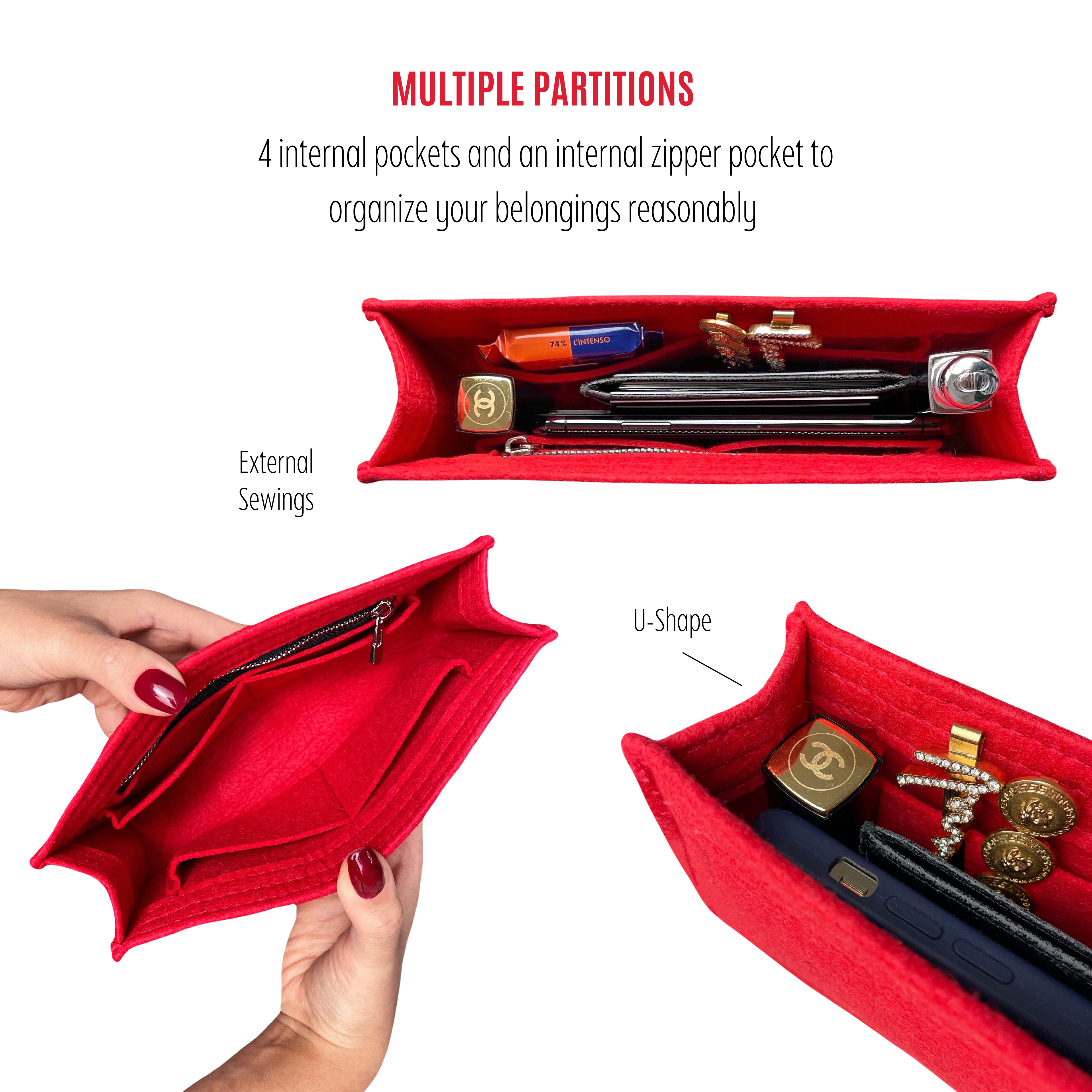 Divitize Premium Organizer compatible with Boy Bags