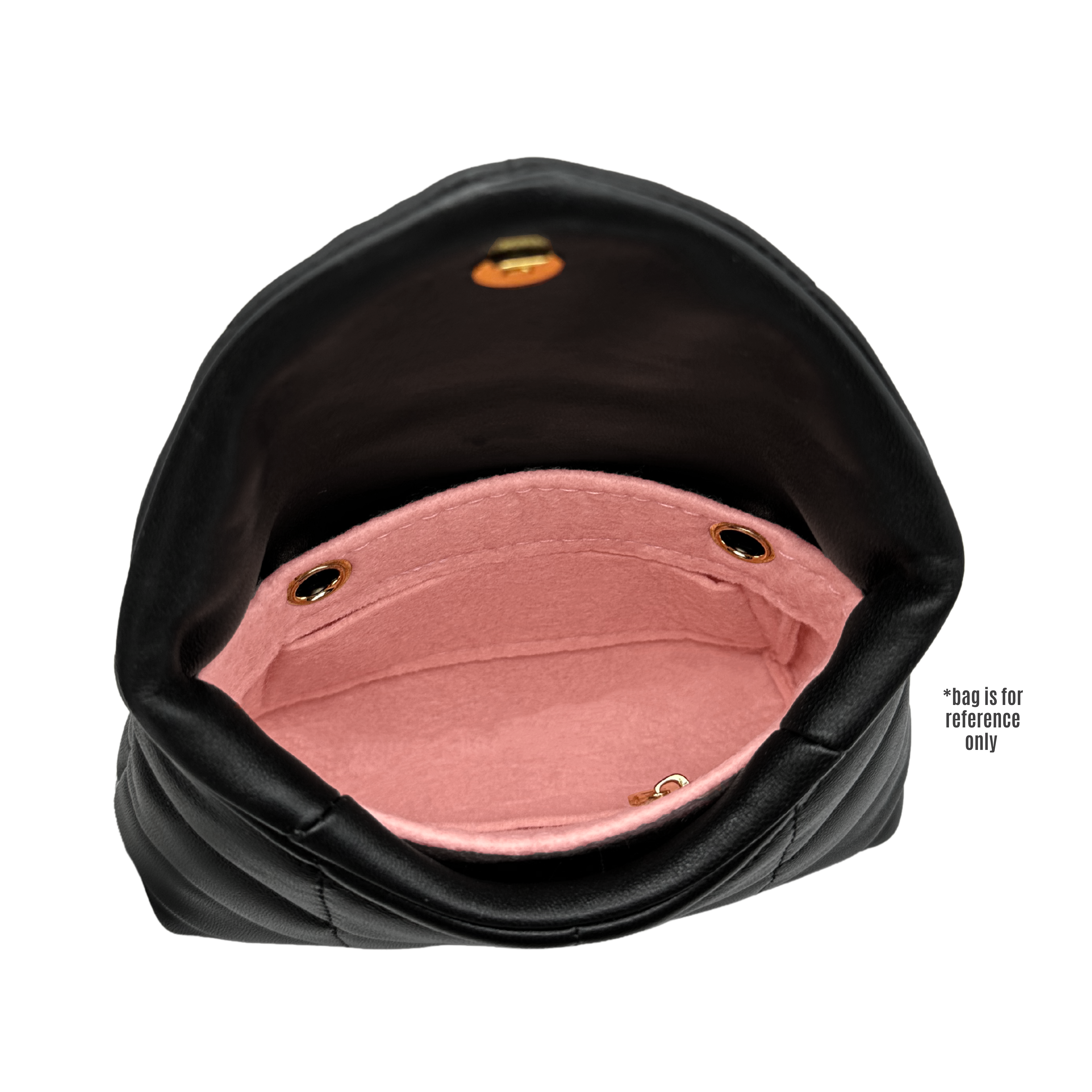 LouLou Puffer Small Pouch Conversion Kit with Full Coverage & Chain