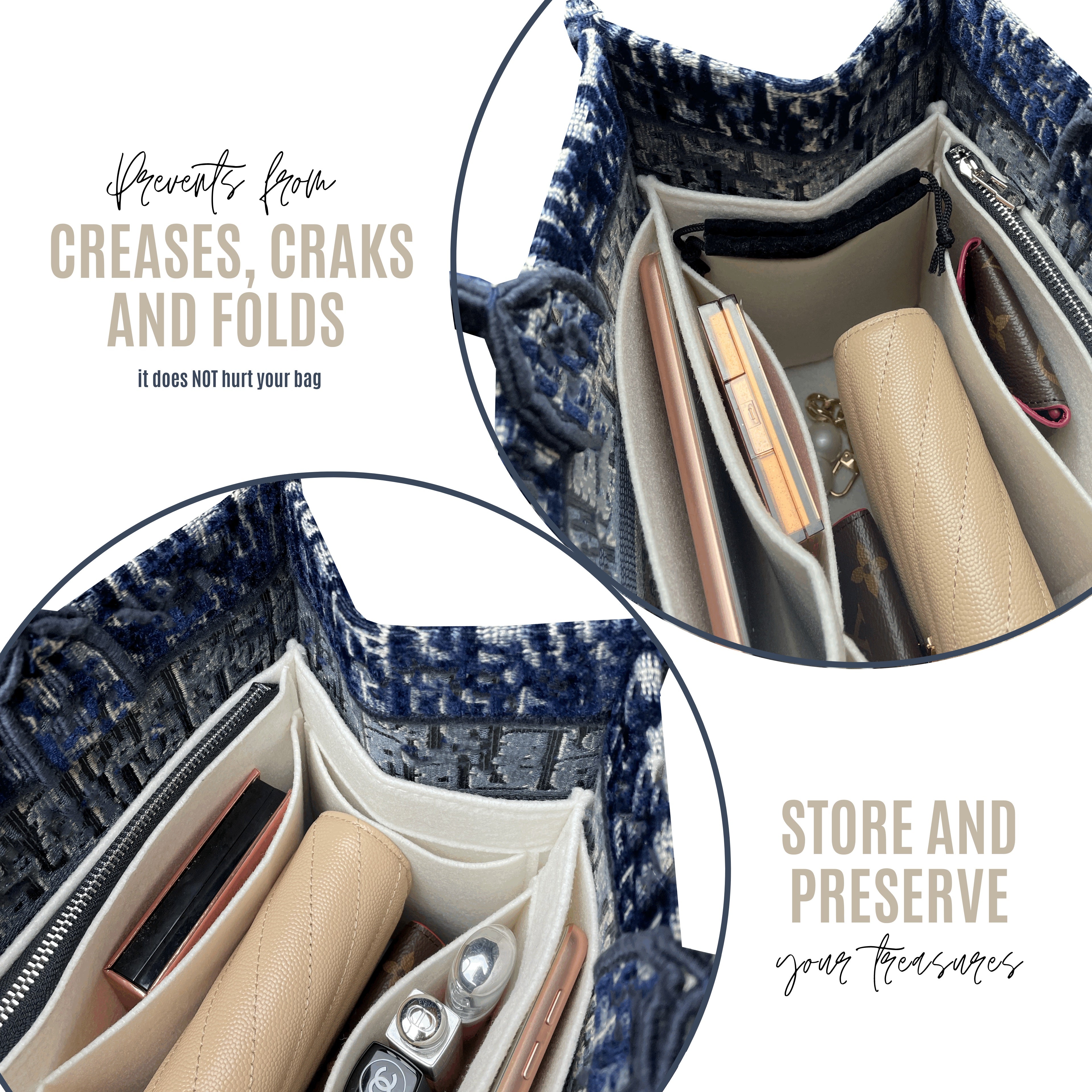 Divitize Premium Organizer compatible with Book Tote