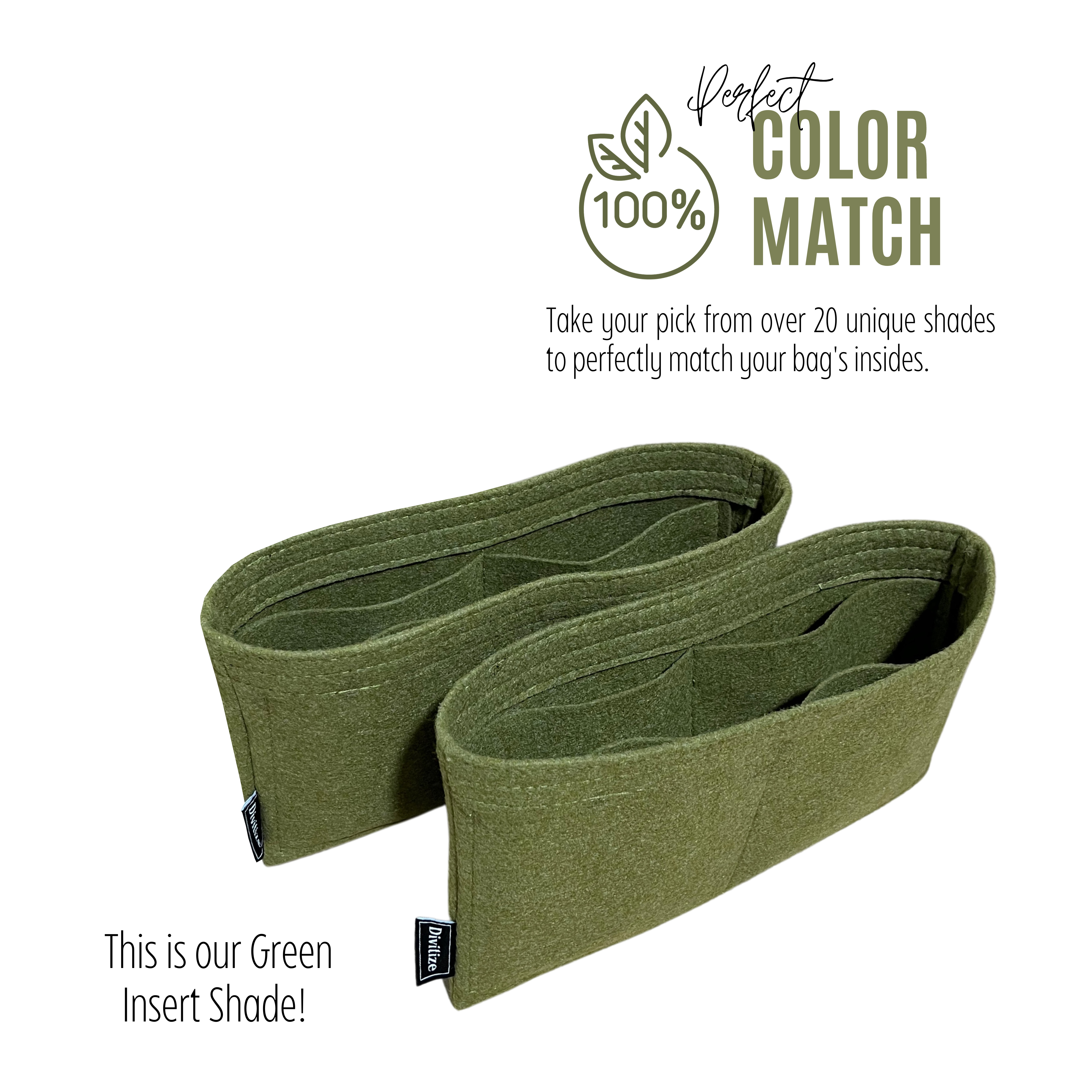 Divitize Premium Organizer compatible with Niki Bag (Set of 2)