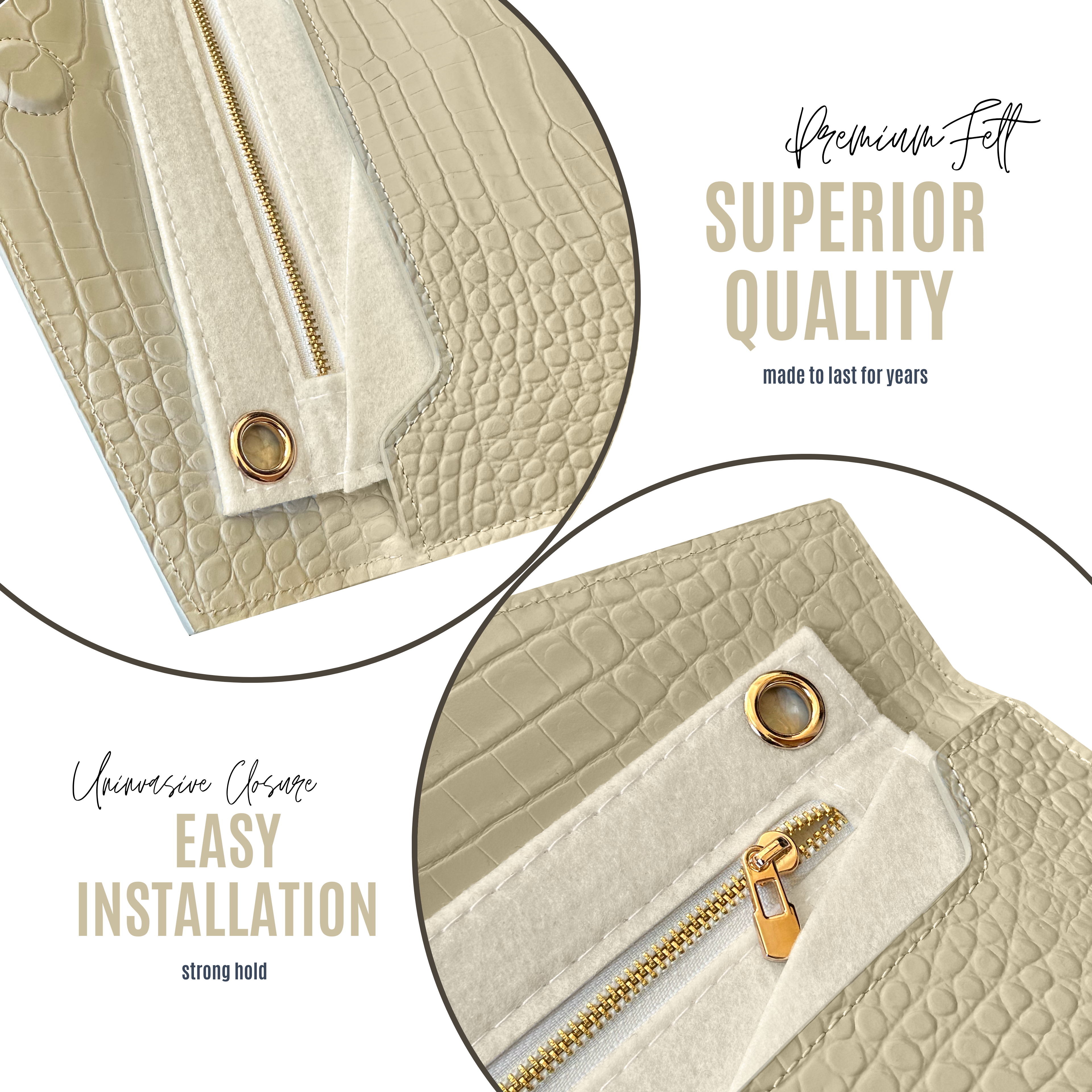 Divitize® Umbausatz für Uptown Clutch (mit Gold- oder Silberkette)